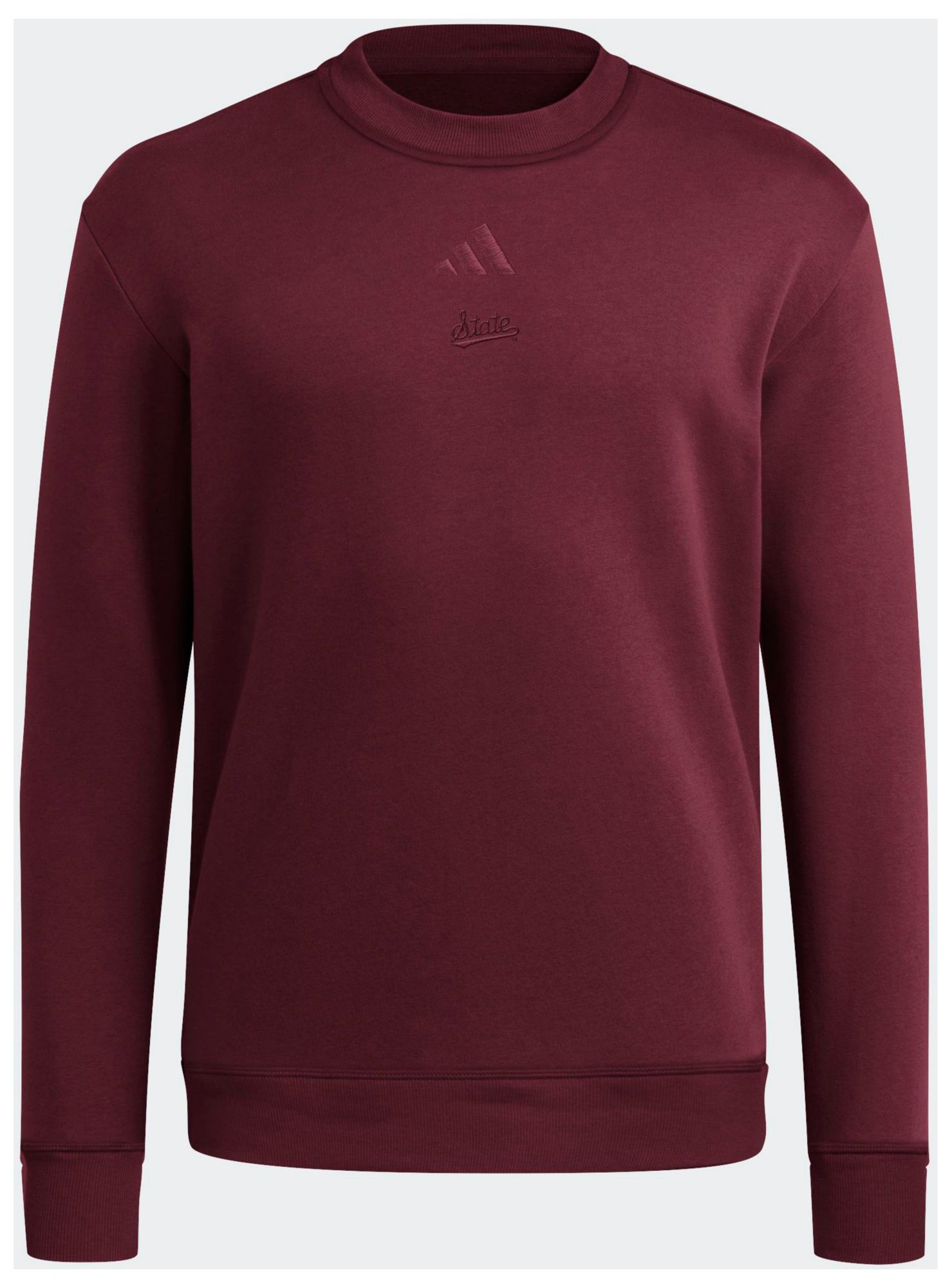 トップス everyone exclusive sweatshirt BURGUNDY adidas Men's Mississippi State Bulldogs Maroon Coaches Cozy