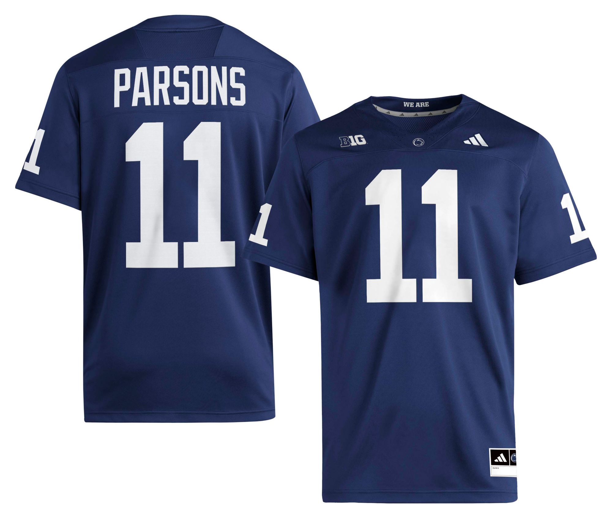 adidas Men's Penn State Nittany Lions Micah Parsons #11 Team Navy