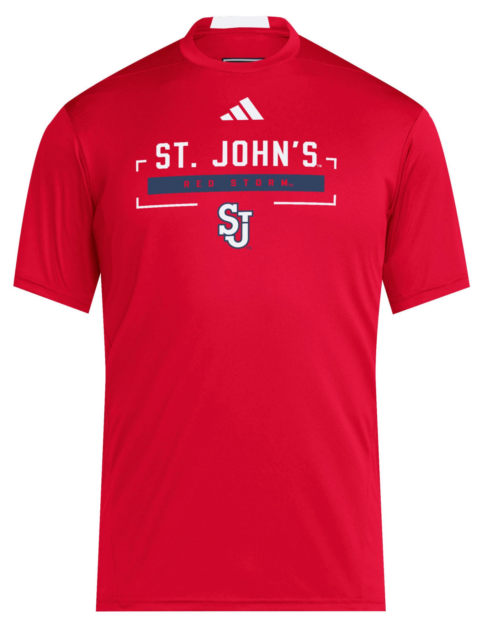 adidas Men's St. John's Red Storm Red D4T Icon T-Shirt | Dick's