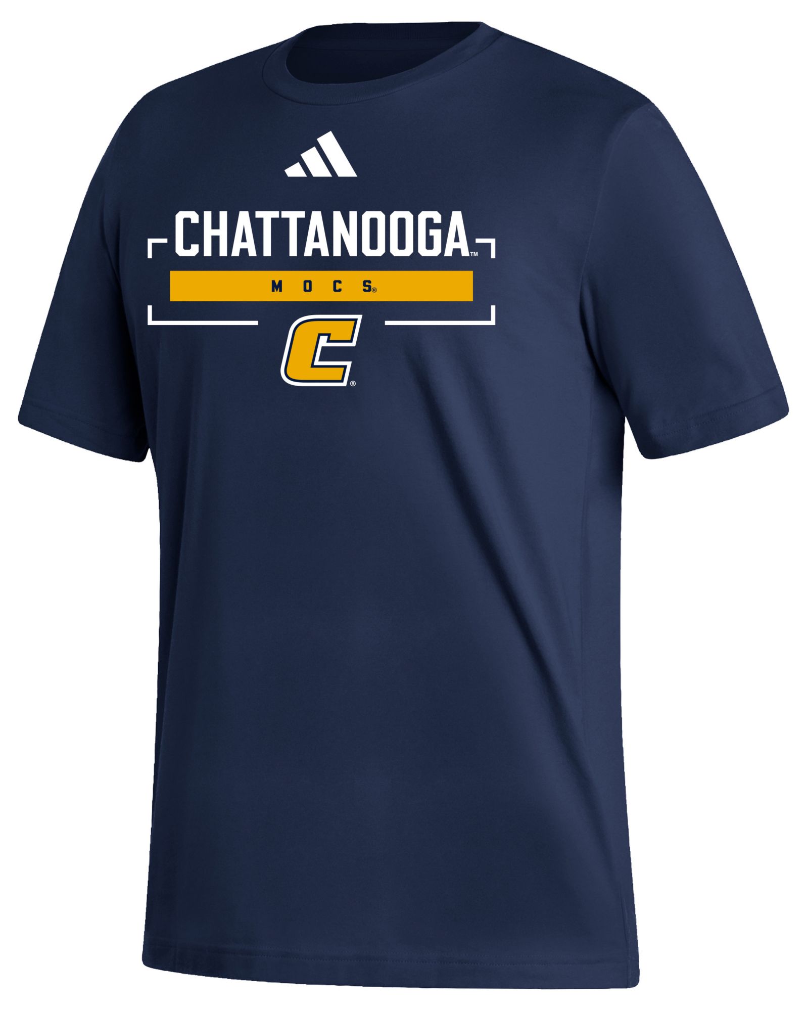 adidas Men's Chattanooga Mocs Navy Fresh Icon T-Shirt | Dick's