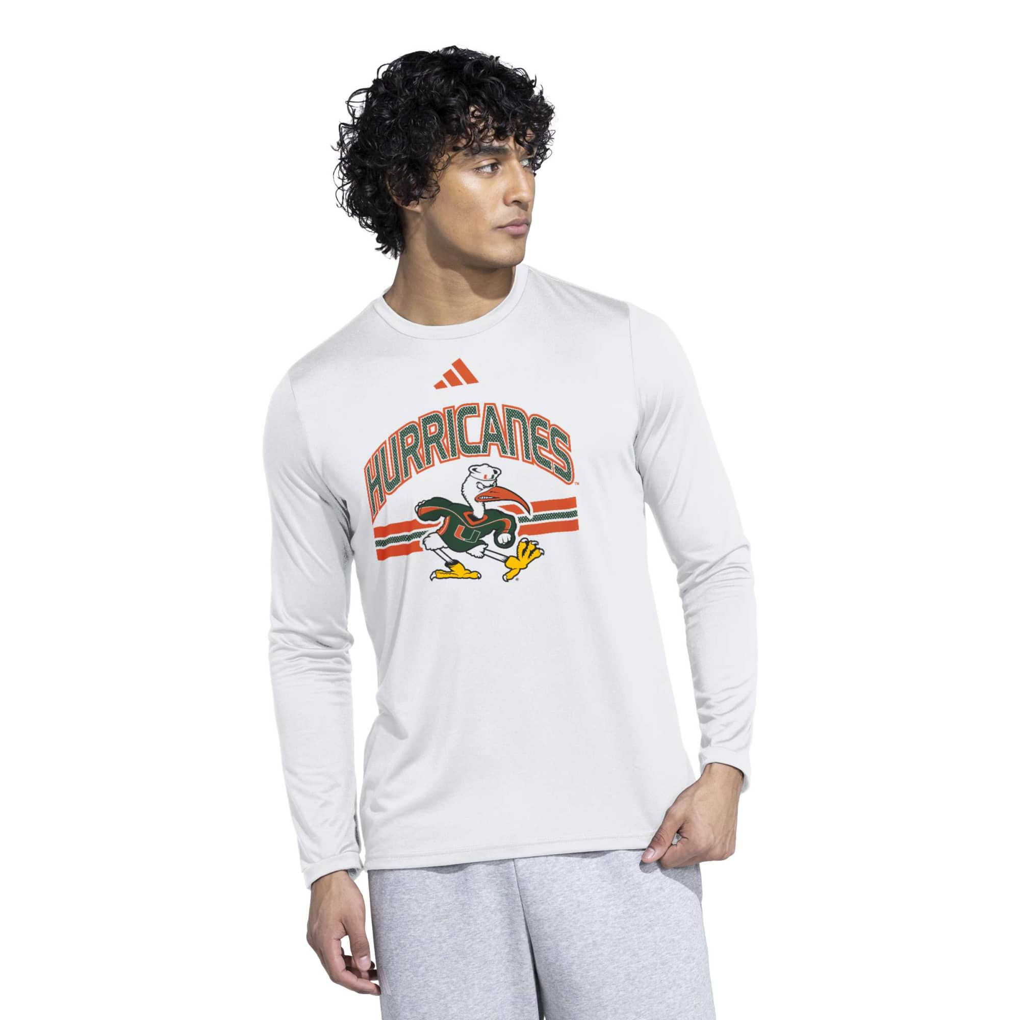 【即日発送】&TEAM YUMA ユウマ ユニフォームシャツ ポップアップ adidas Adult Miami Hurricanes 2001 Football National Champions