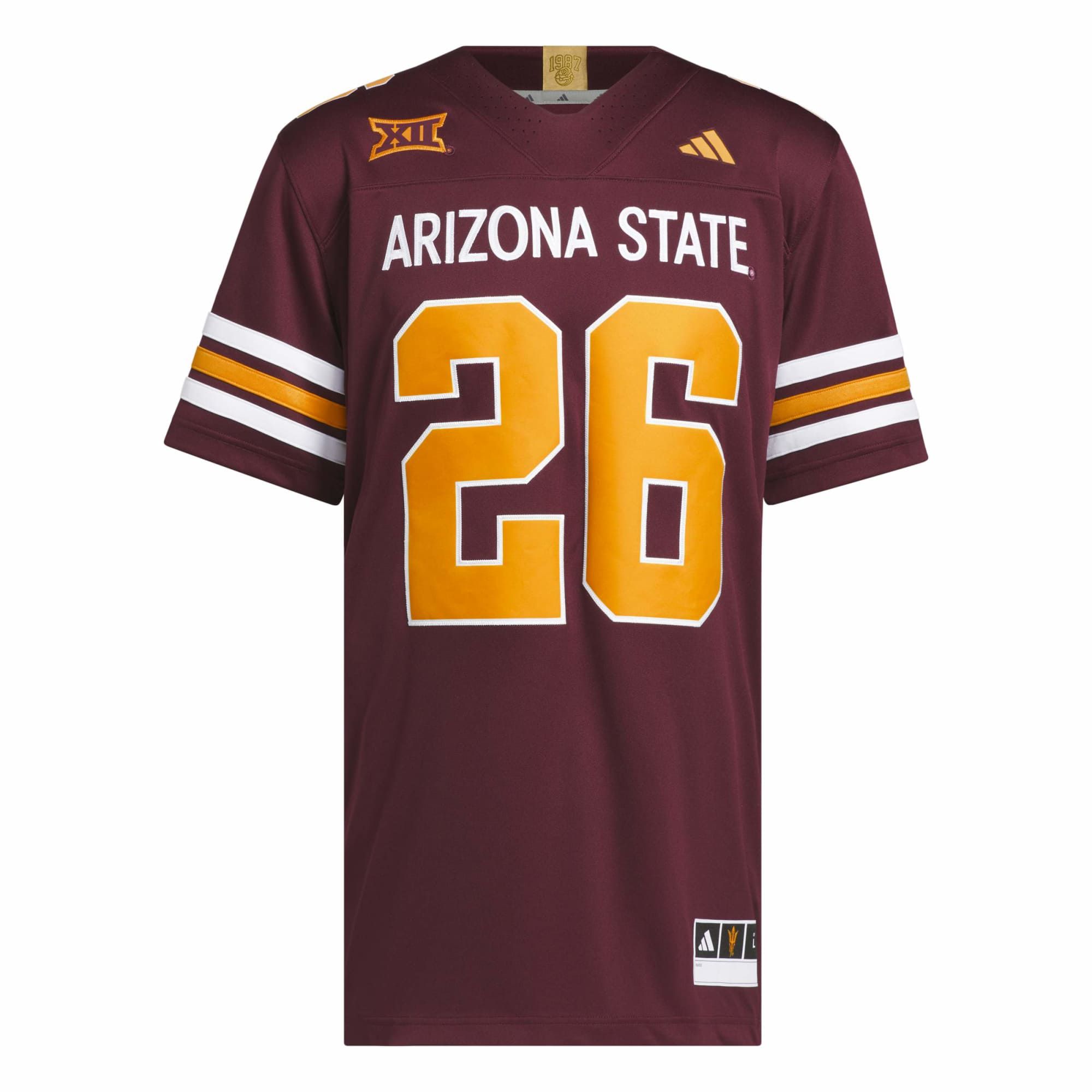 adidas Adult Arizona State Sun Devils Home Premier Replica