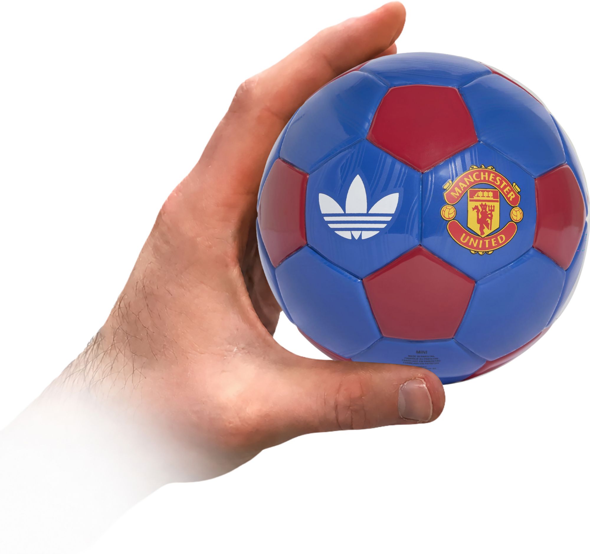 Manchester United C. Ronaldo ミニサッカーボール adidas Manchester United FC Club Away Mini Soccer Ball | Dick's