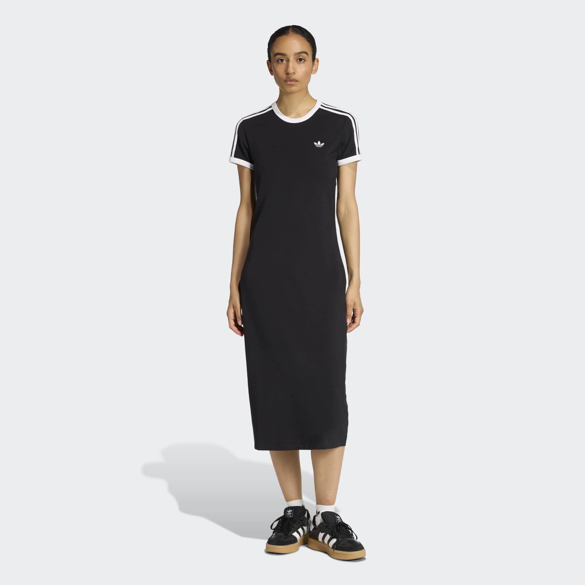 ladies adidas dress 3 Stripe Women's in Sandy Pink/Aurora Coffee Size L Embrace a unique blend of style and team spirit with this must Women's adidas 3 STRIPES Dress
