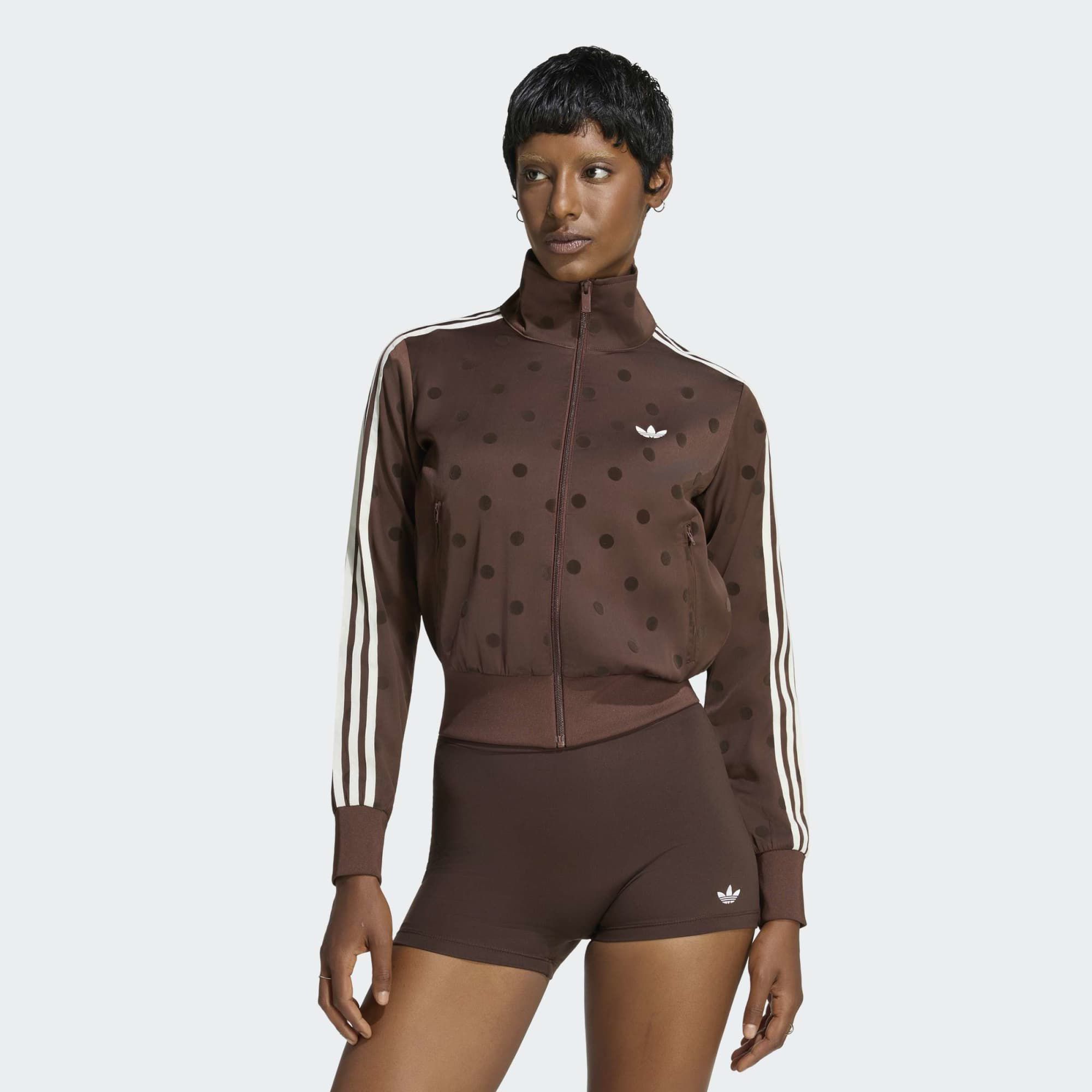  W SATIN POLKA DOTS セットアップ adidas Originals Women's Satin Polka Dots Track Top | Dick's