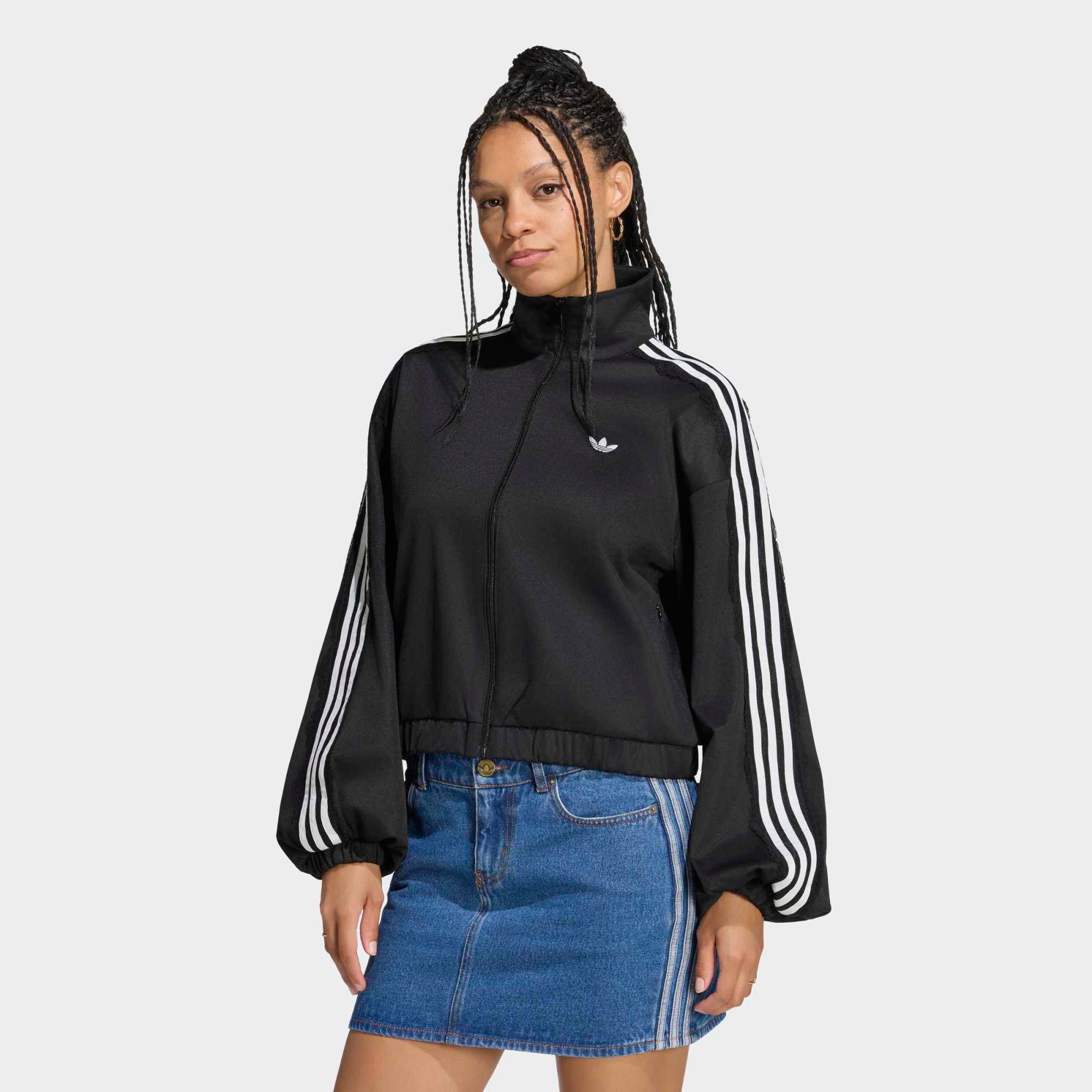 adidas Originals Women's Lace Oversized Archive Track Top | Dick's