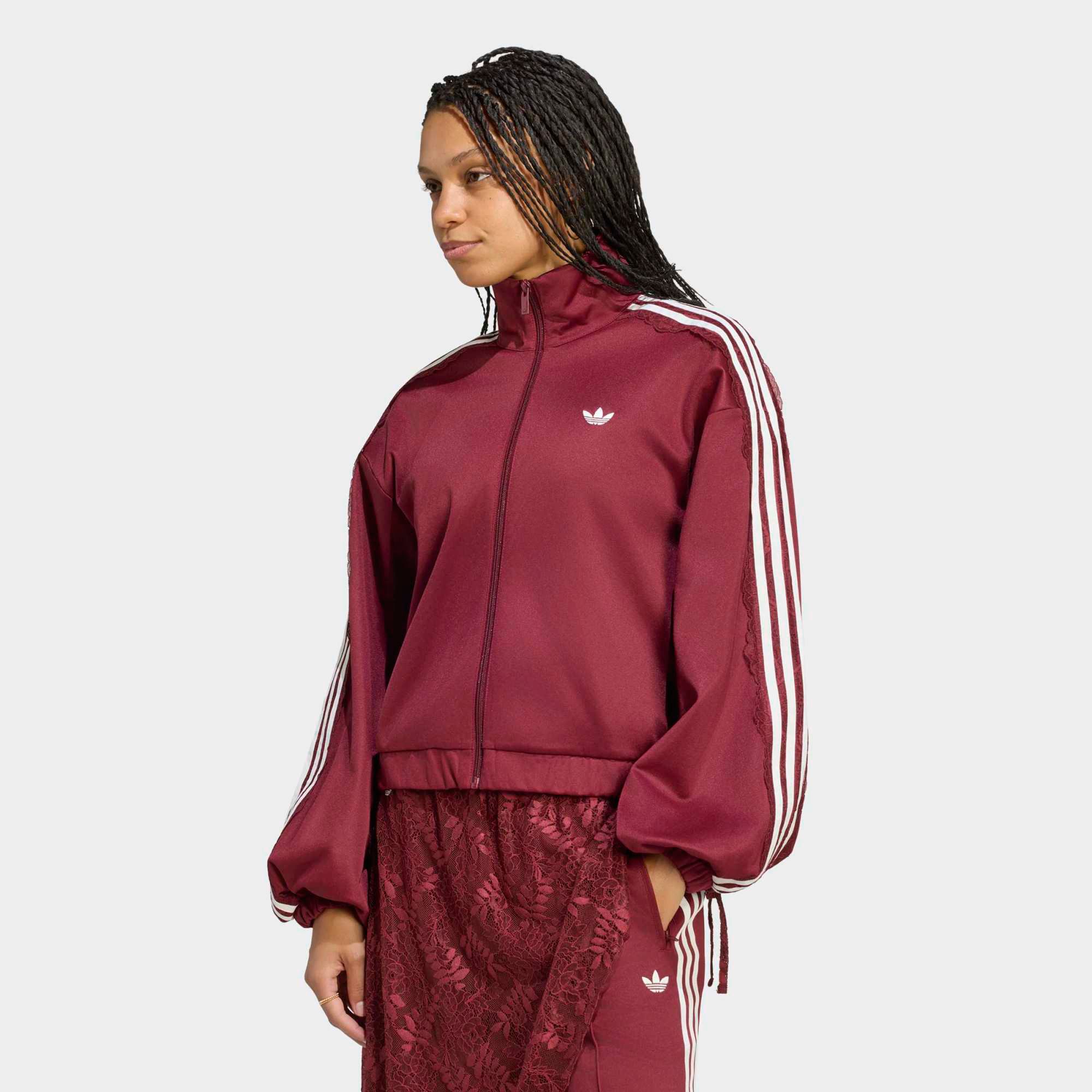 adidas Originals Women's Lace Oversized Archive Track Top | Dick's