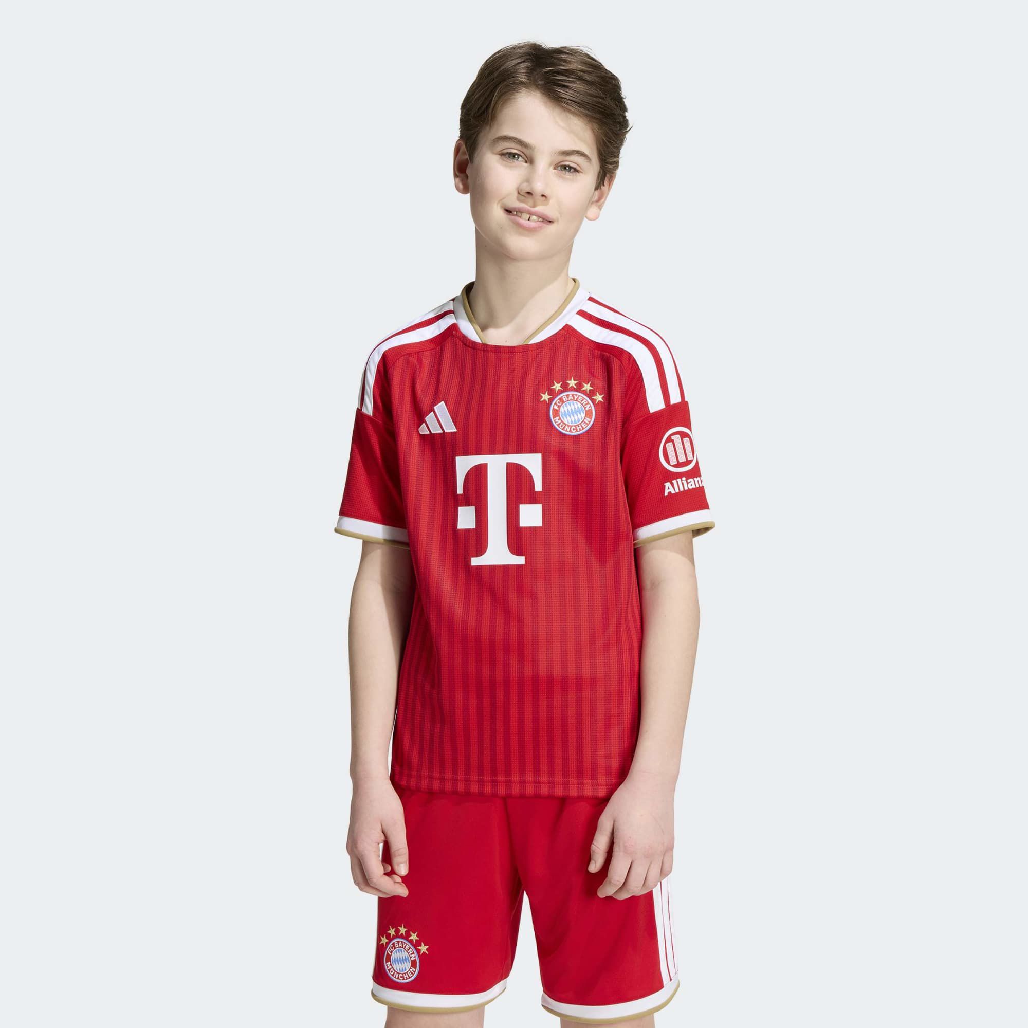 adidas Youth Bayern Munich 2026 Red Home Replica Jersey | Dick's