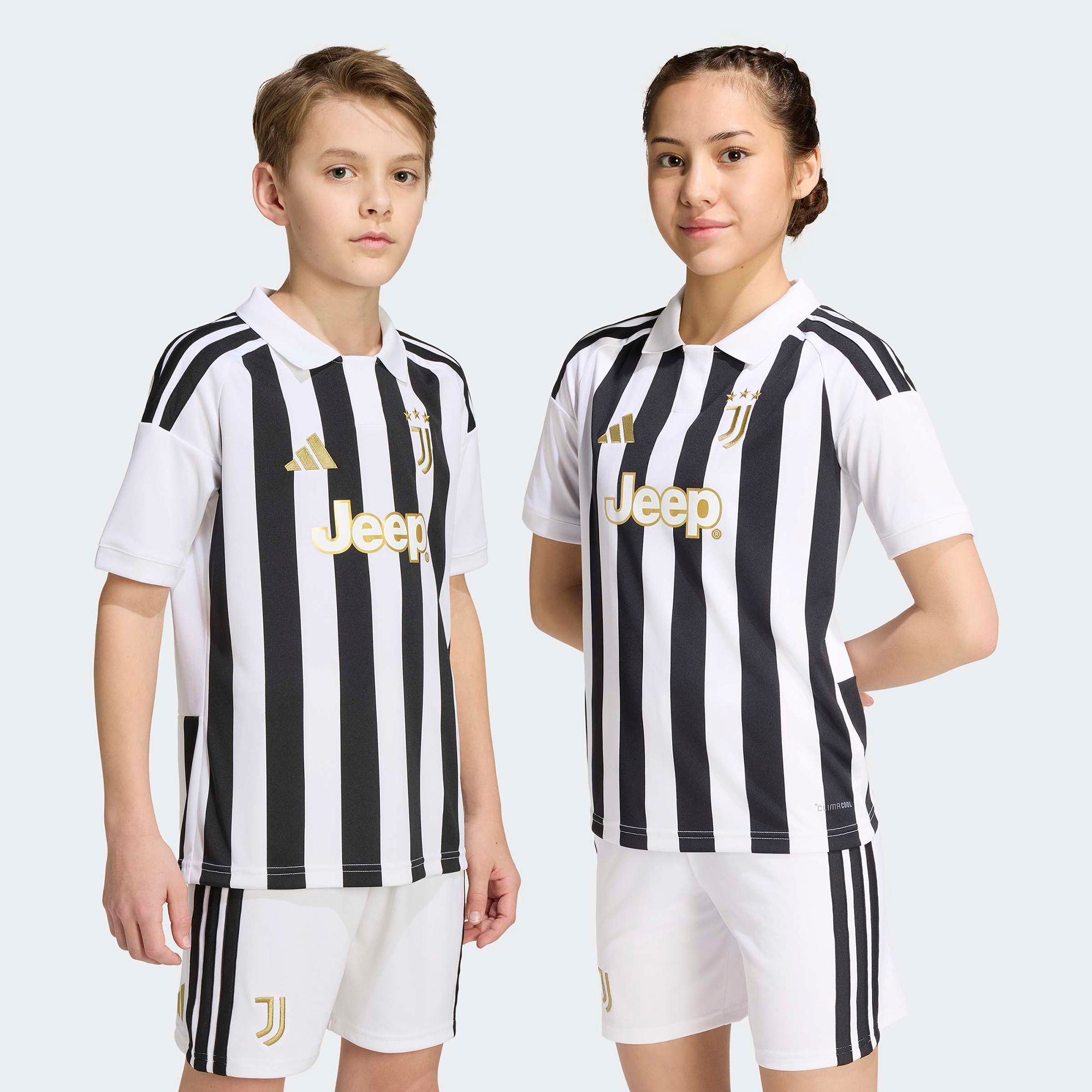 adidas Youth Juventus 2026 White Home Replica Jersey | Dick's