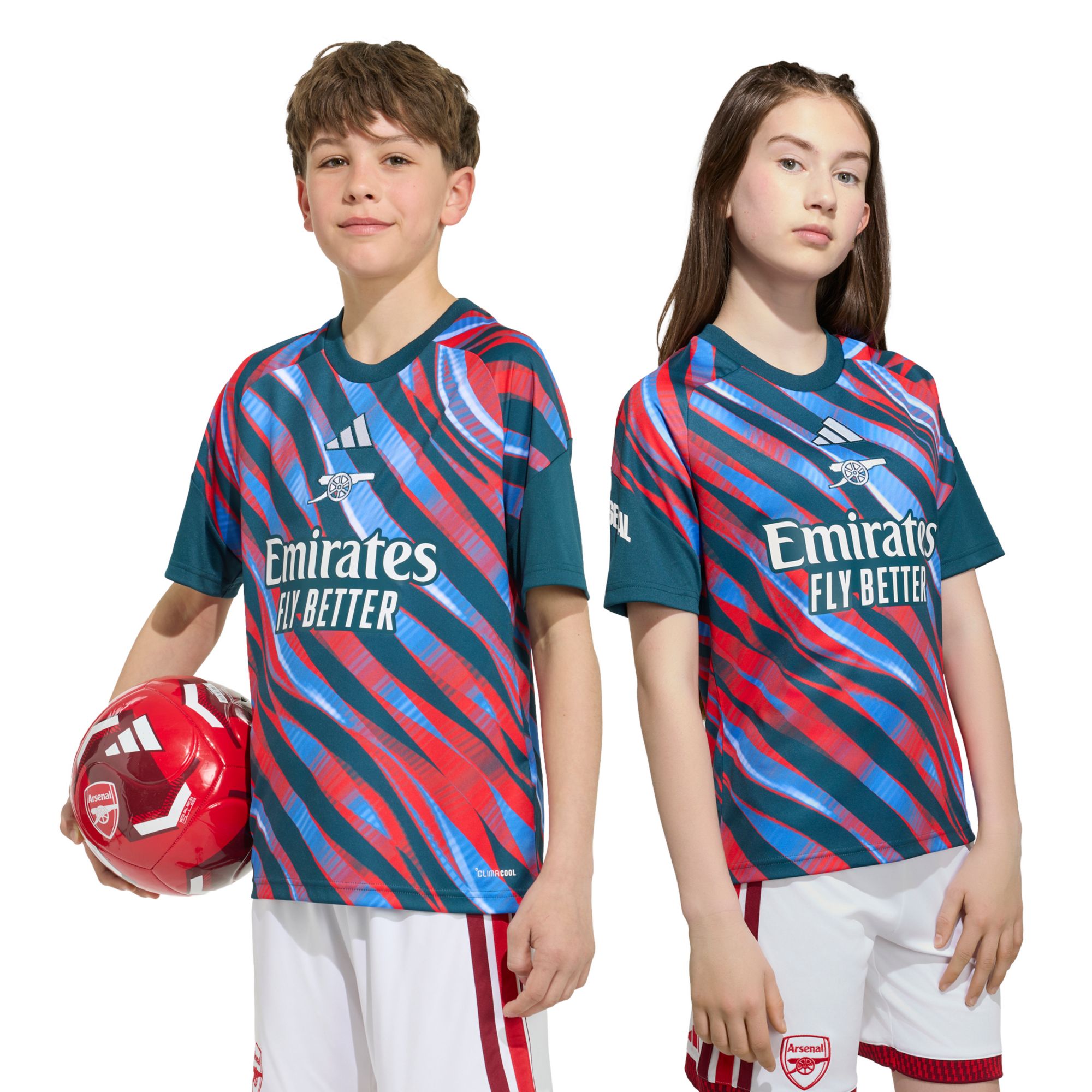 adidas Youth Arsenal 2026 Green Prematch Jersey | Dick's Sporting