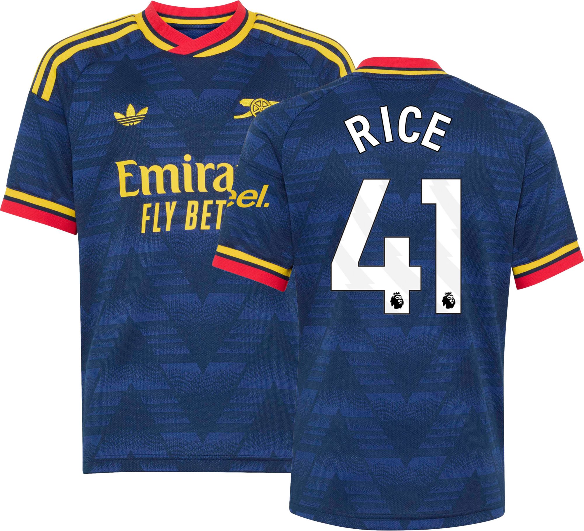 adidas Youth Arsenal Declan Rice 2026 Away Replica Jersey | Dick's