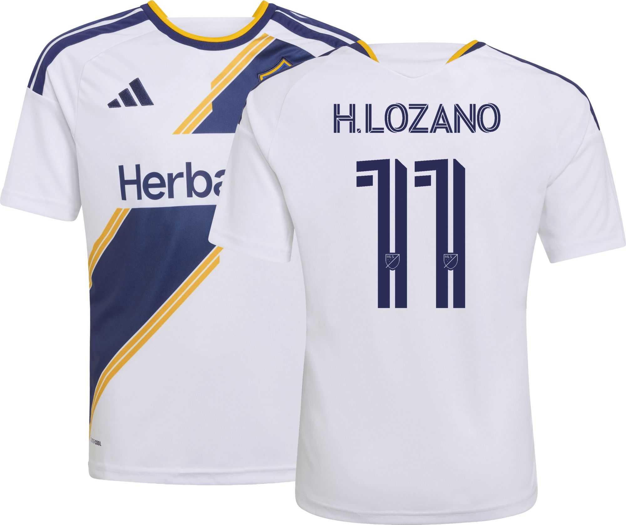 adidas Youth LA Galaxy Hirving Lozano 2026 Primary Replica Jersey