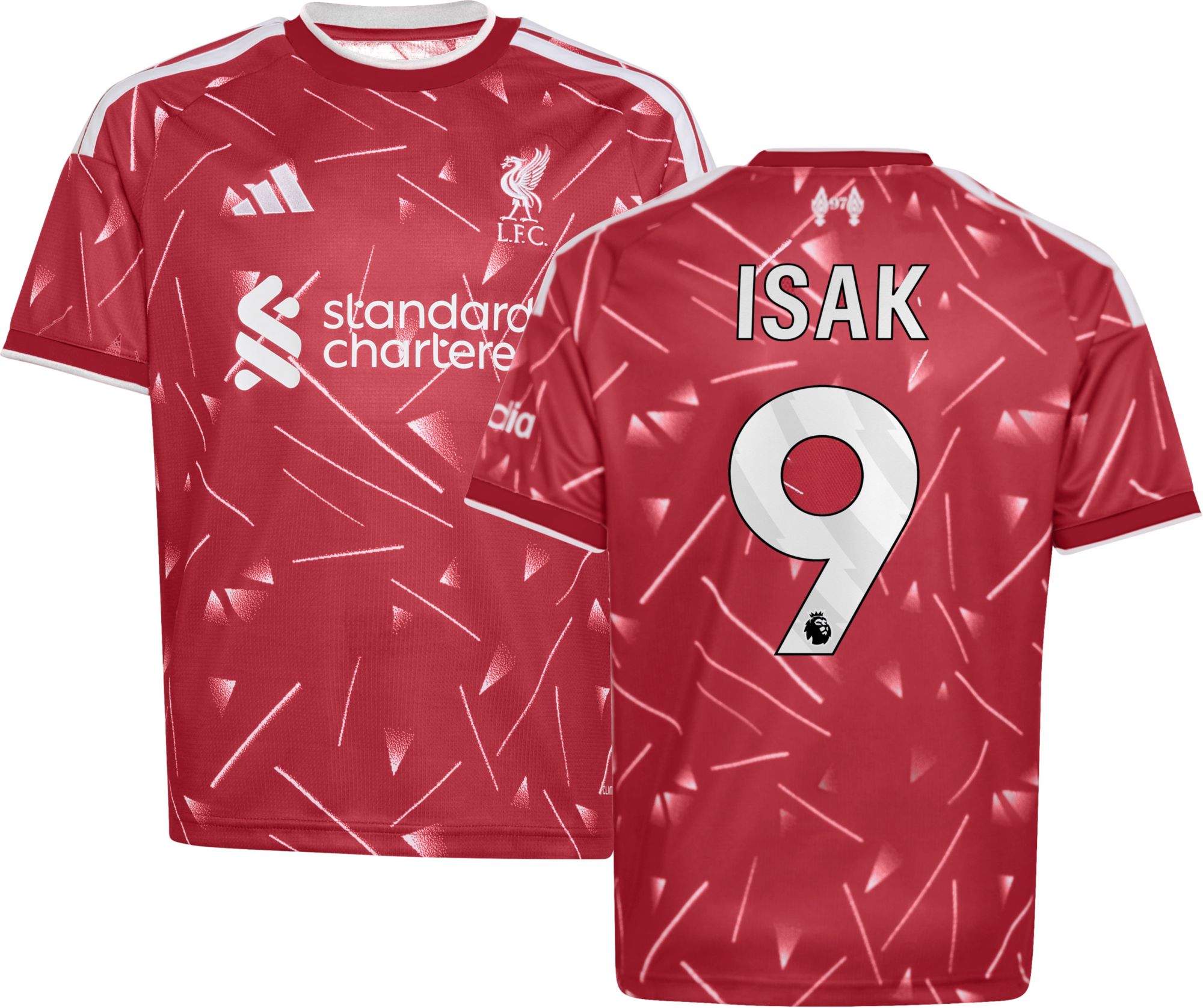  Liverpool FC ユニフォーム 新品 未使用 adidas Youth Liverpool FC Alexander Isak #9 2026 Home Replica