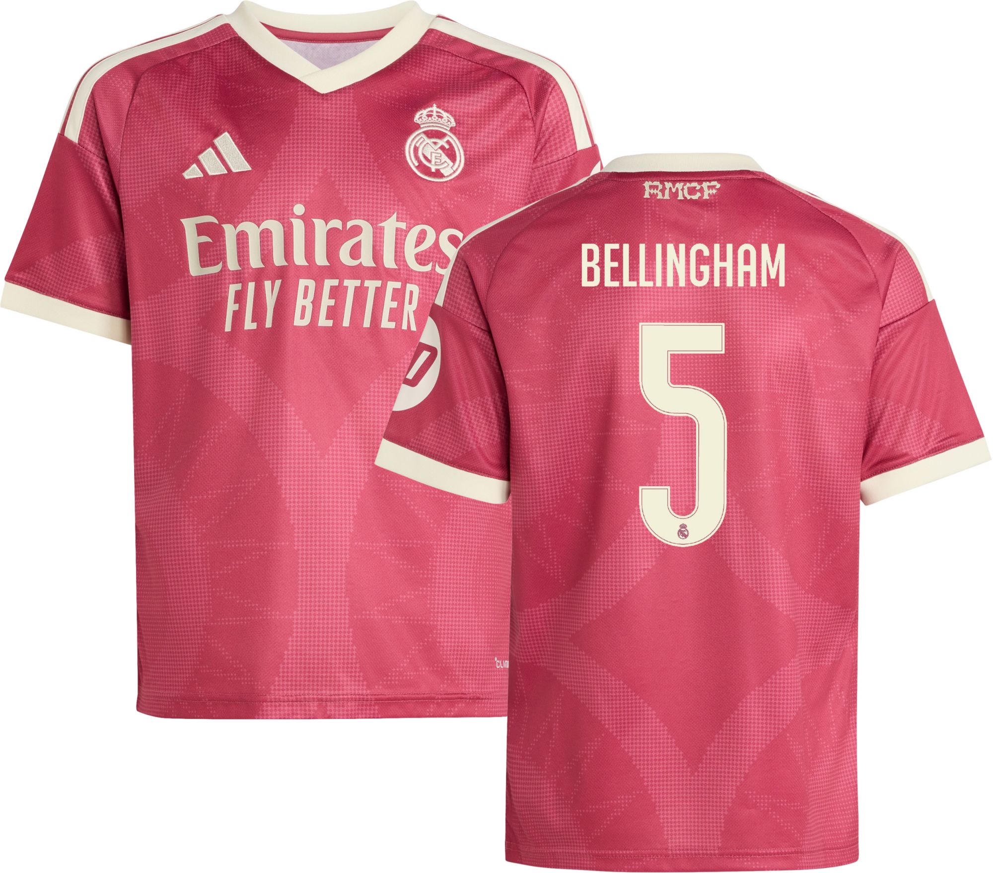adidas Youth Real Madrid Jude Bellingham 2026 Third Replica Jersey