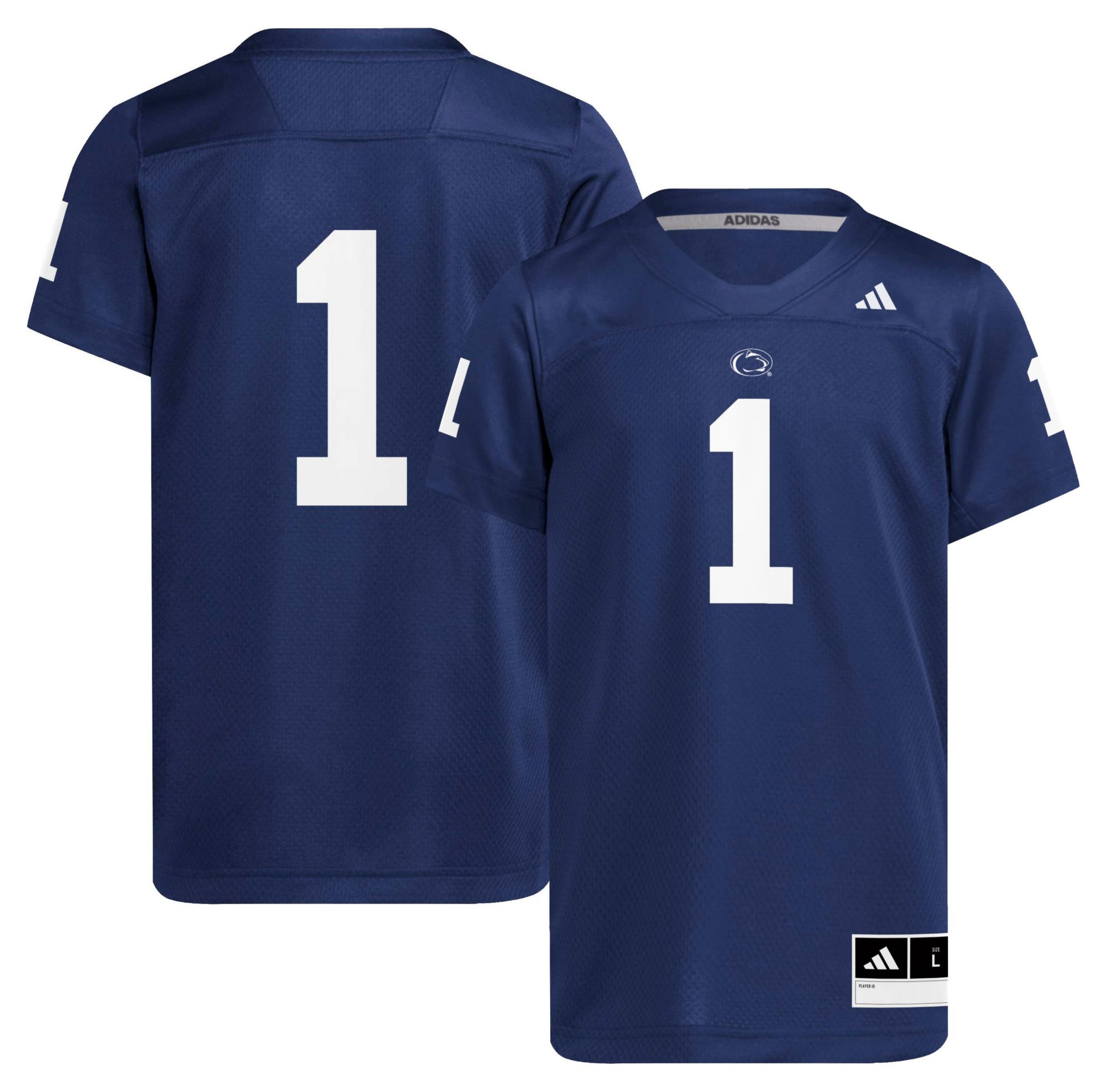 adidas Youth Penn State Nittany Lions Navy Sideline Football