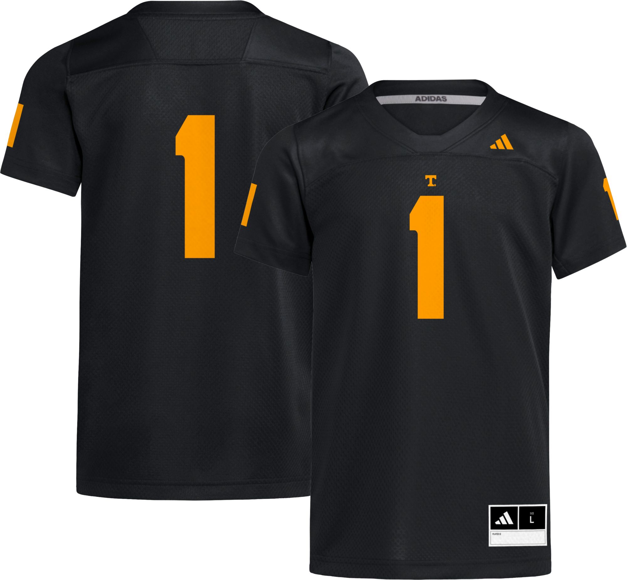 adidas Youth Tennessee Volunteers Black Sideline Jersey | Dick's