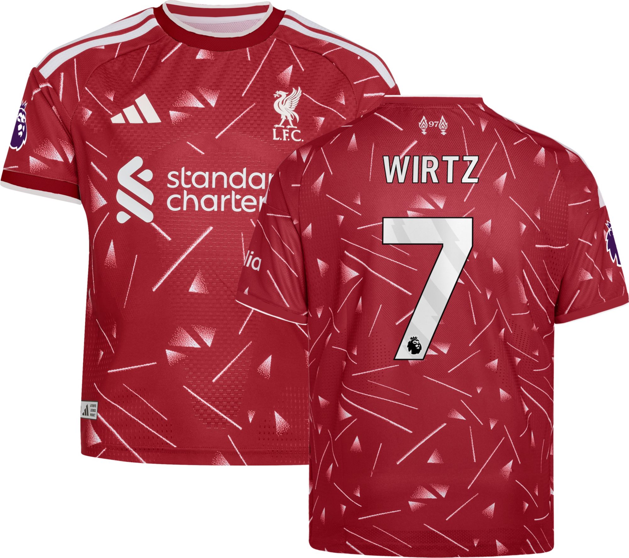 adidas Youth Liverpool FC Florian Wirtz #7 2026 Home Replica