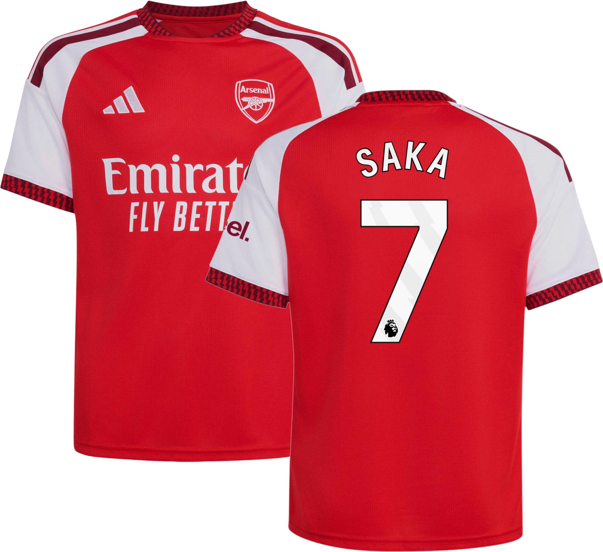 adidas Youth Arsenal Bukaya Saka #7 2026 Home Replica Jersey