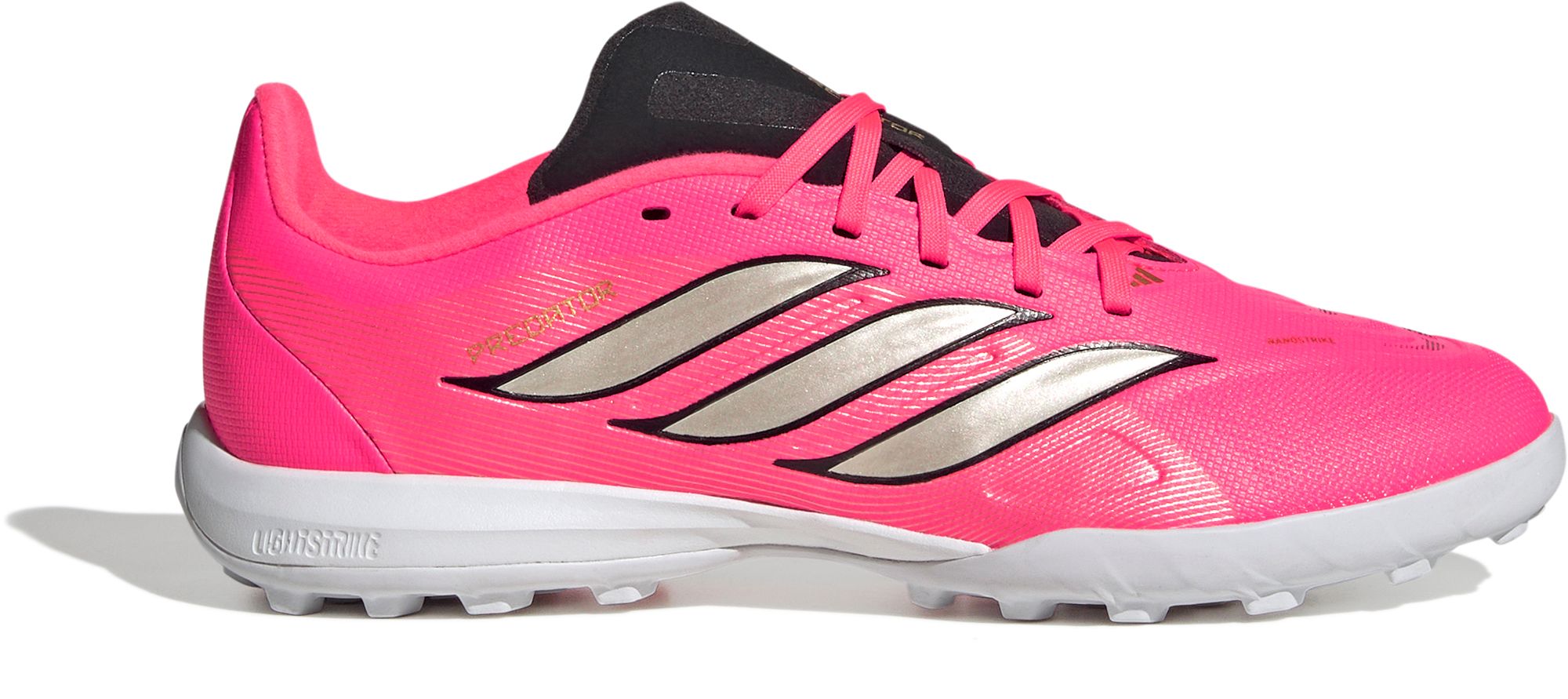 NEW adidas Predator League LL TF Turf Men\'s Soccer Pink Shoes Size 11 Adidas Predator League Youth Turf Shoes main image 2