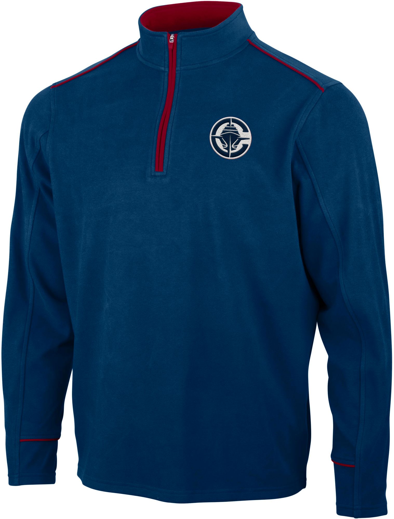 Antigua Men's Los Angeles Clippers Leverage 1/4 Zip Pullover