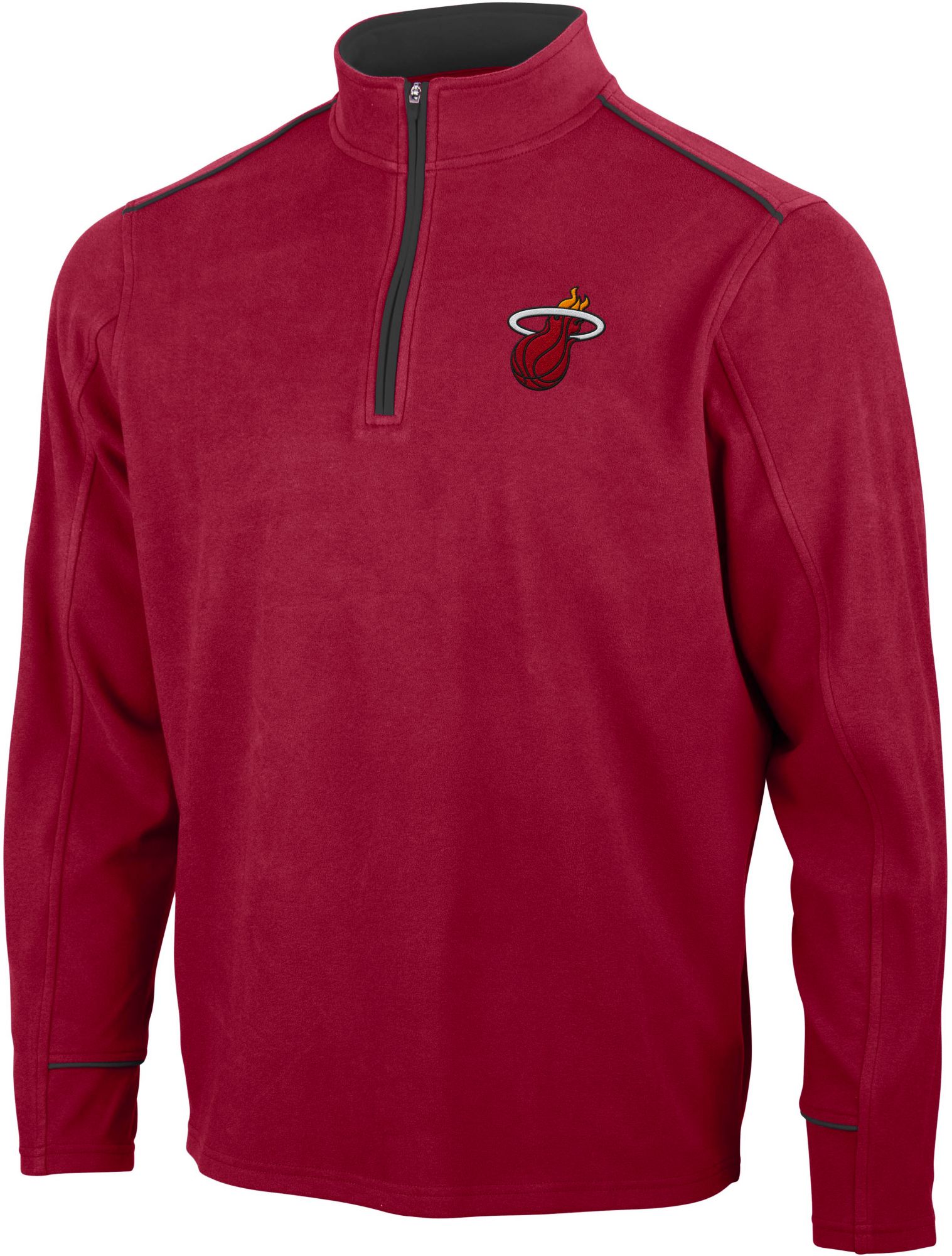 Antigua Men's Miami Heat Leverage 1/4 Zip Pullover | Dick's