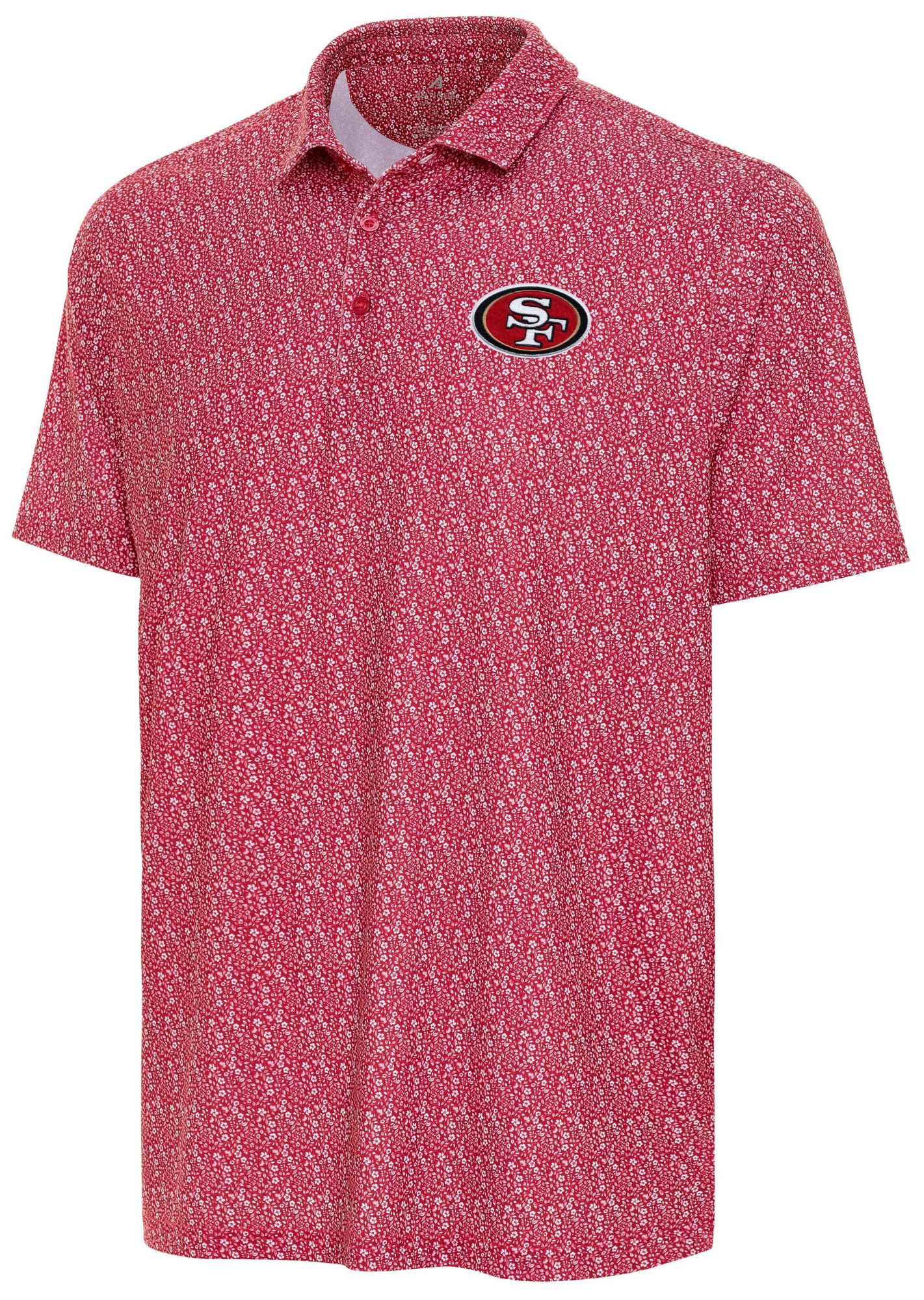 Eagles ラガーシャツ 赤 サイン入り Antigua Men's San Francisco 49ers Red Botanic Polo | Dick's