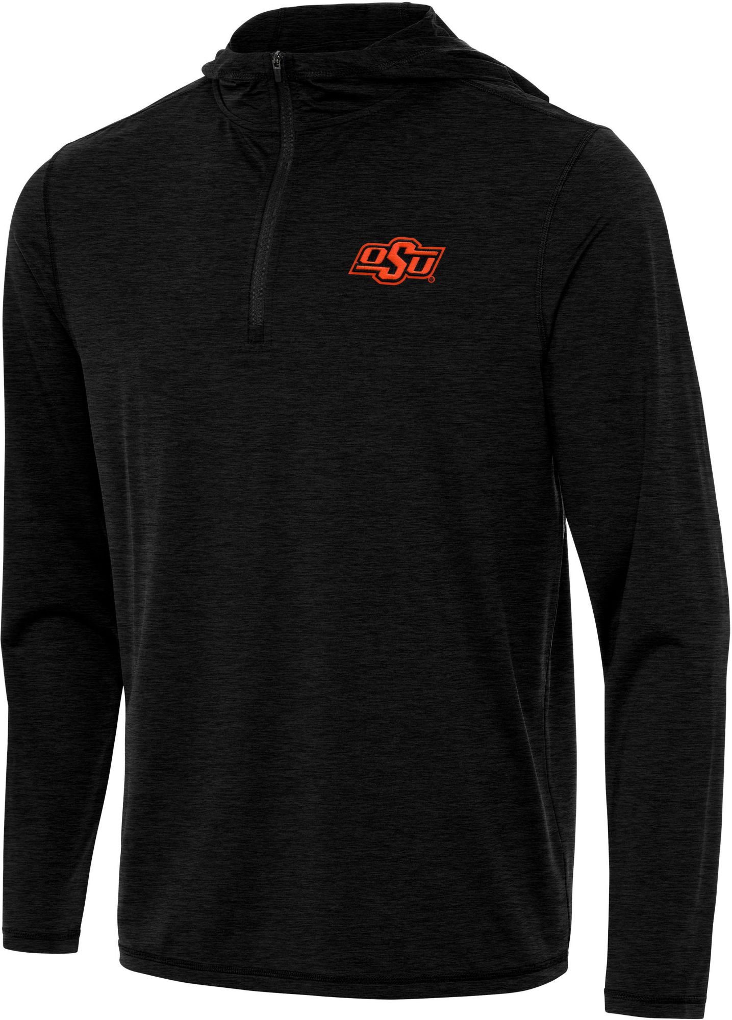 Antigua Men's Oklahoma State Cowboys Tidy Hood 1/4 Zip | Dick's