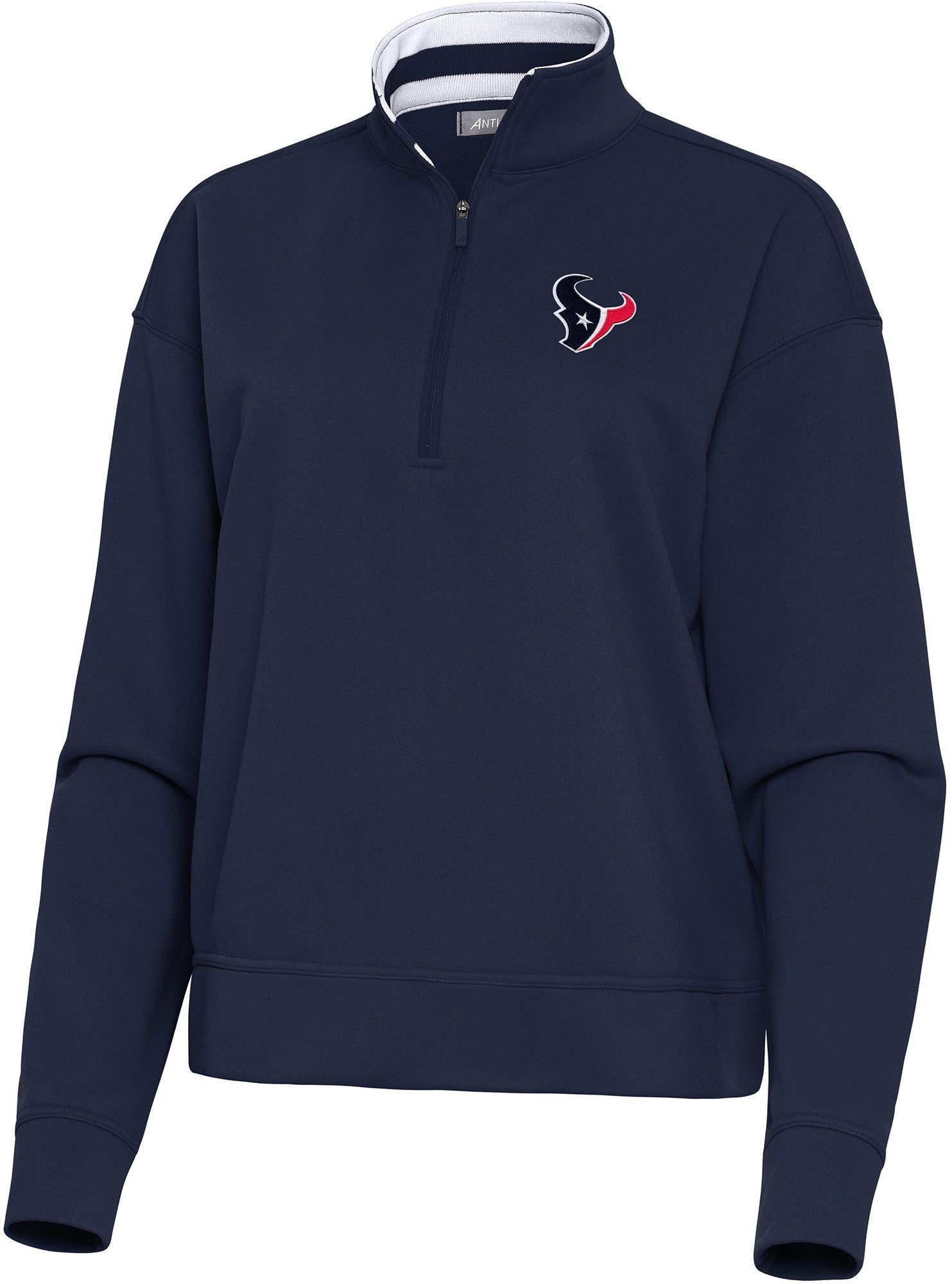 Antigua Women's Houston Texans Goddess 1/2 Zip Pullover | Dick's