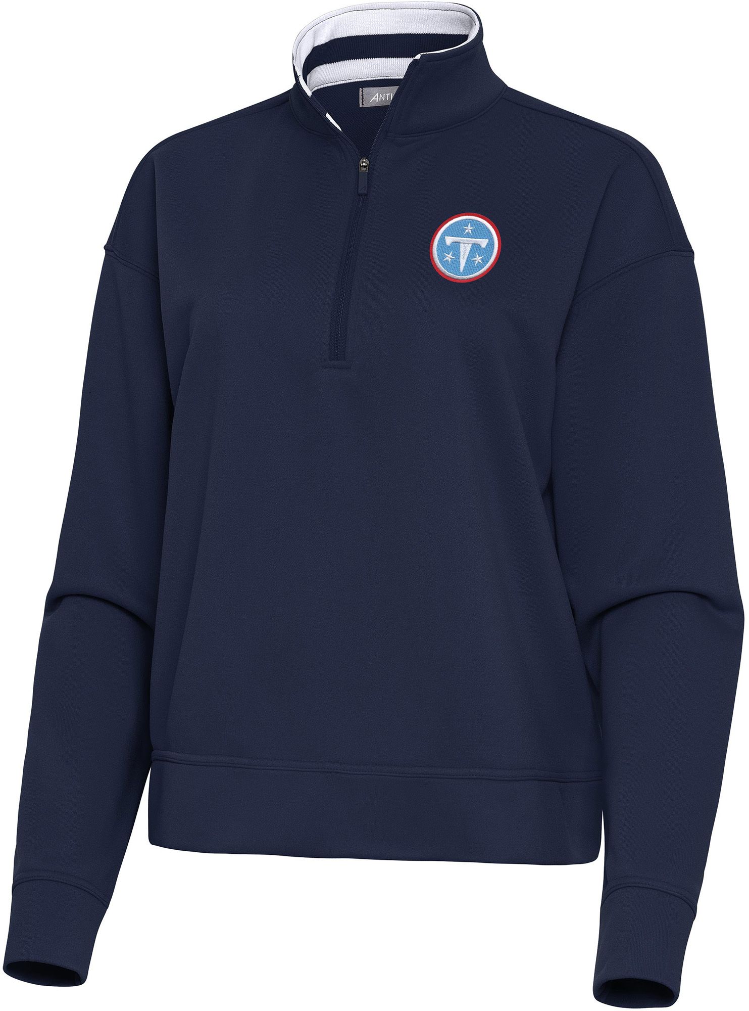タングスッテ Antigua Women's Tennessee Titans Goddess 1/2 Zip Pullover | Dick's