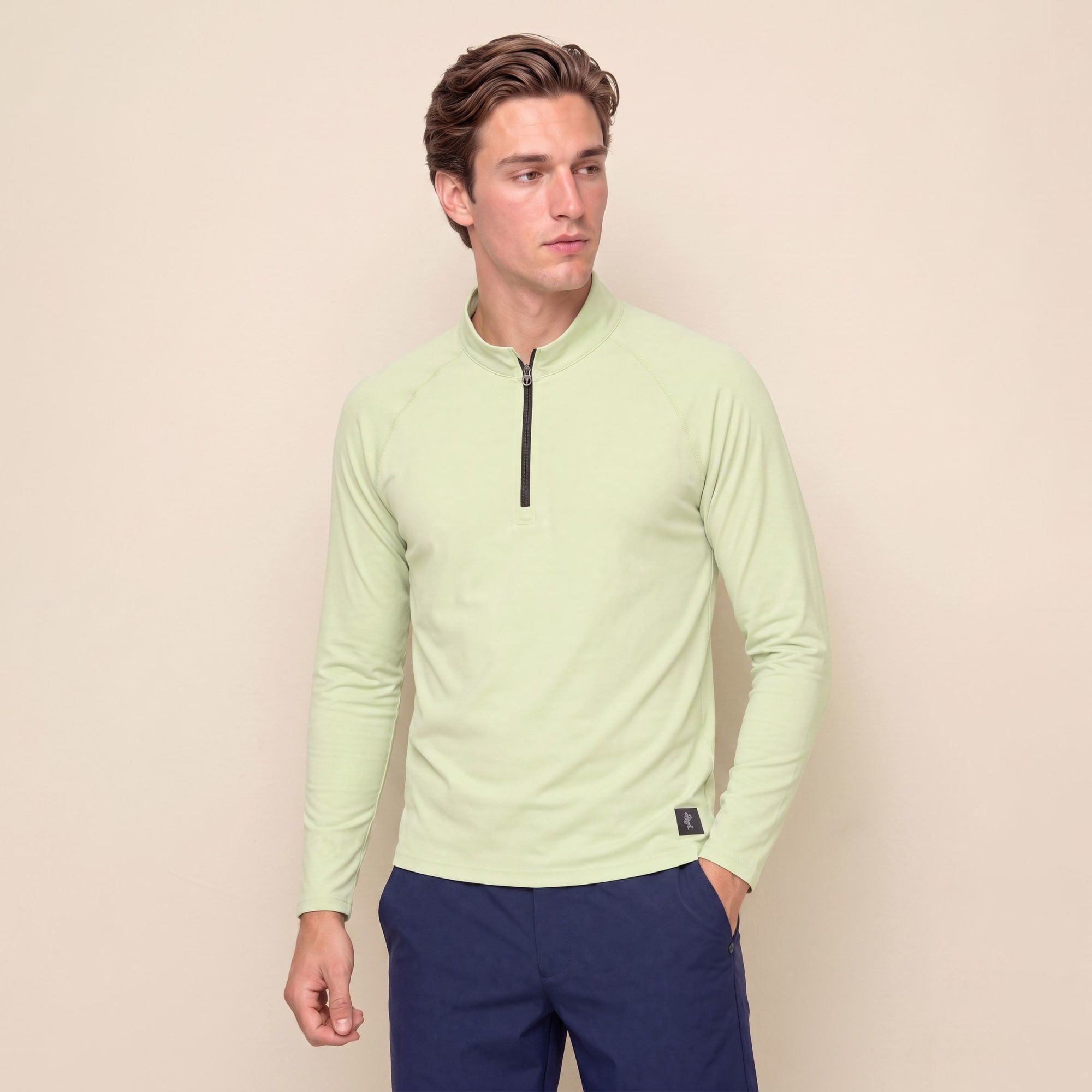 Ashworth Men's Ace Raglan Golf ¼ Zip | Dick's Sporting Goods