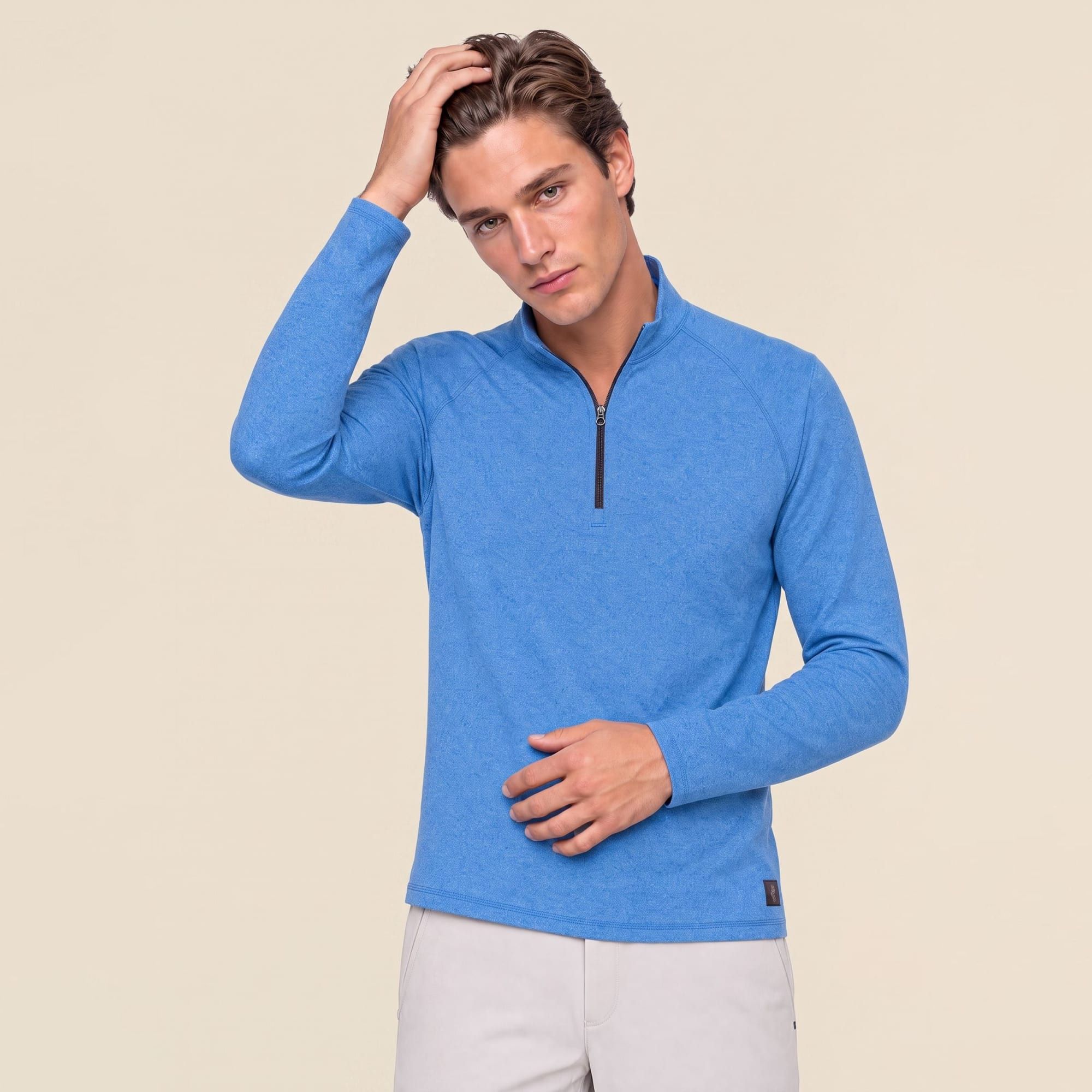 Ashworth Men's Ace Raglan Golf ¼ Zip | Golf Galaxy