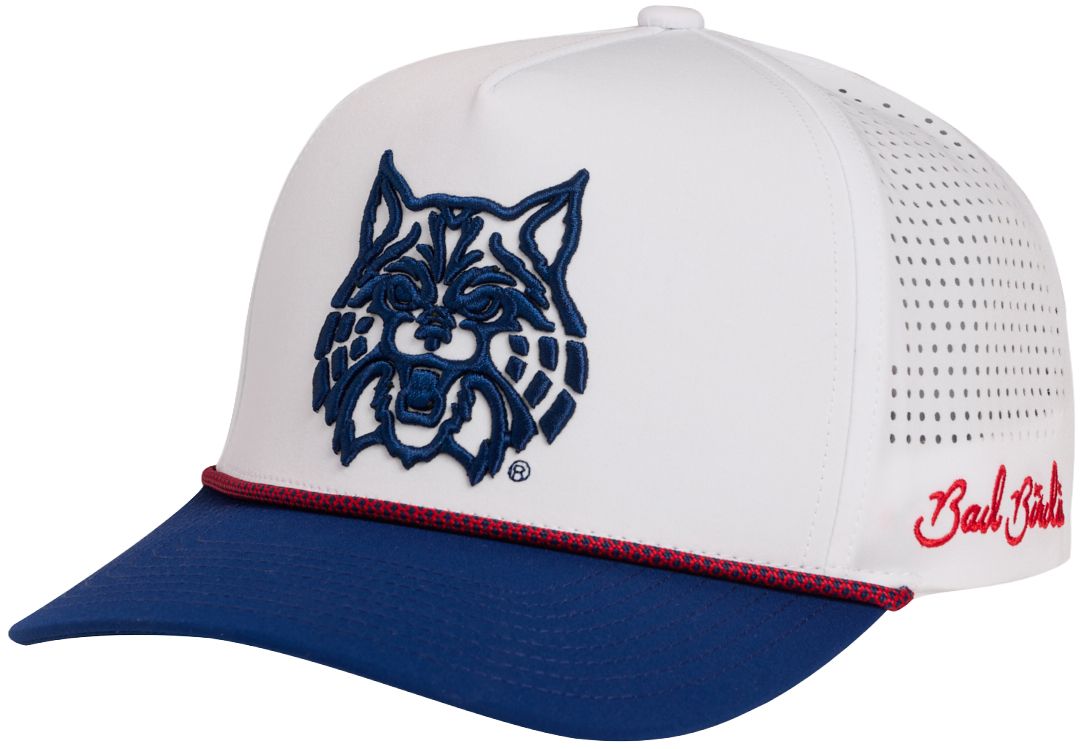Bad Birdie Adult Arizona Wildcats White Adjustable Hat | Dick's