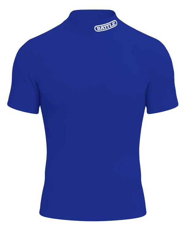 Battle Adult Mock Neck Short Sleeve Compression Shirt | Dick's