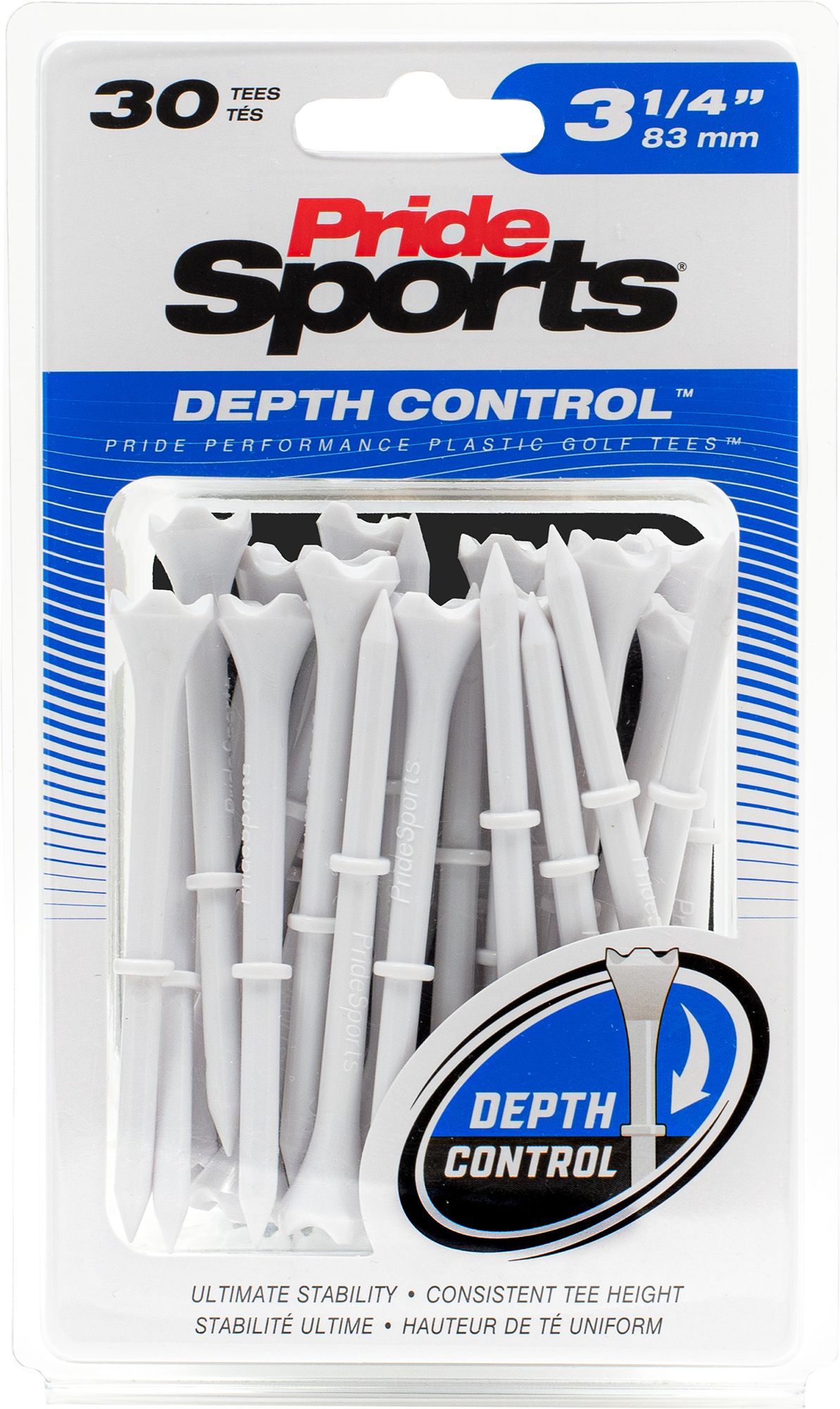 Pride Performance Depth Control Plastic 3.25