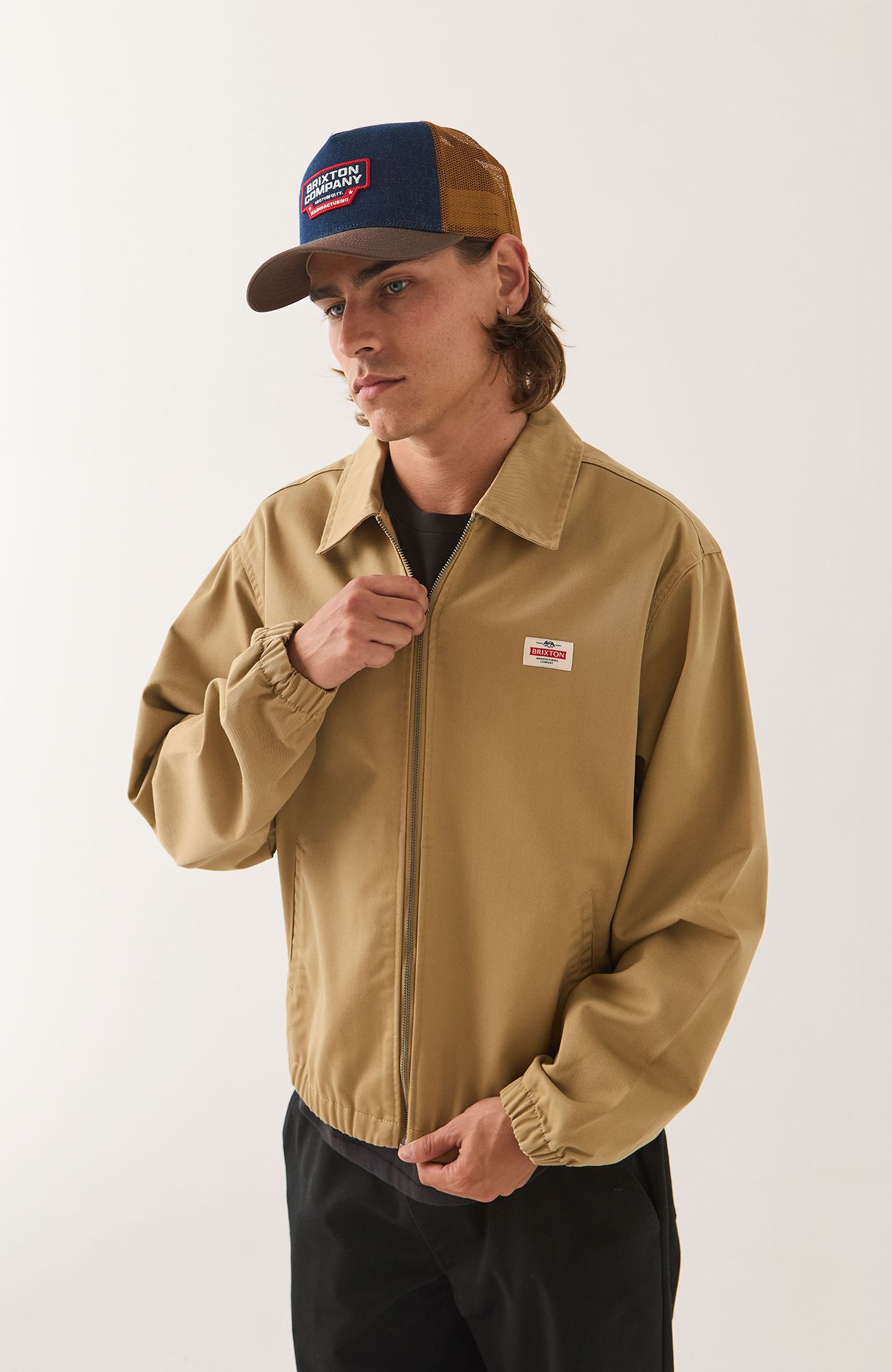 BRIXTON Men's Trademark LW Garage Zip Jacket | Dick's Sporting Goods