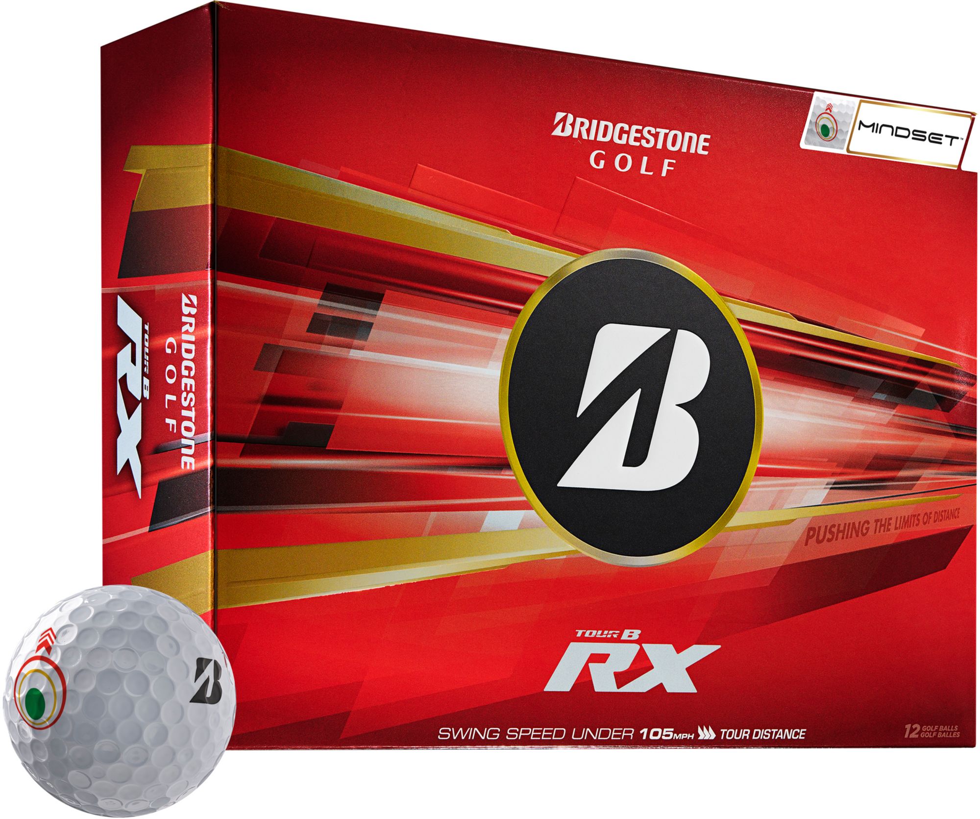 Bridgestone 2026 Tour B RX Mindset Golf Balls | Golf Galaxy