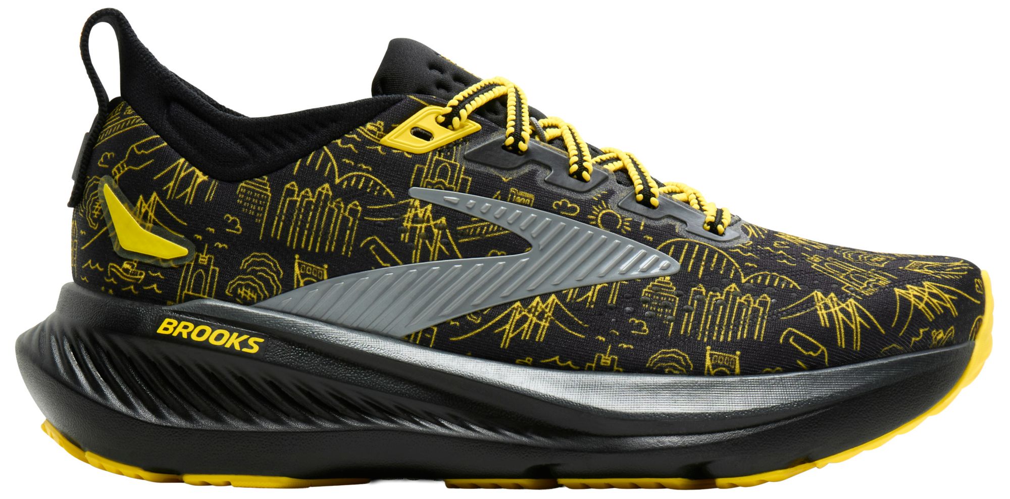 Brooks Men's Glycerin 23 Pittsburgh Marathon Running Shoes