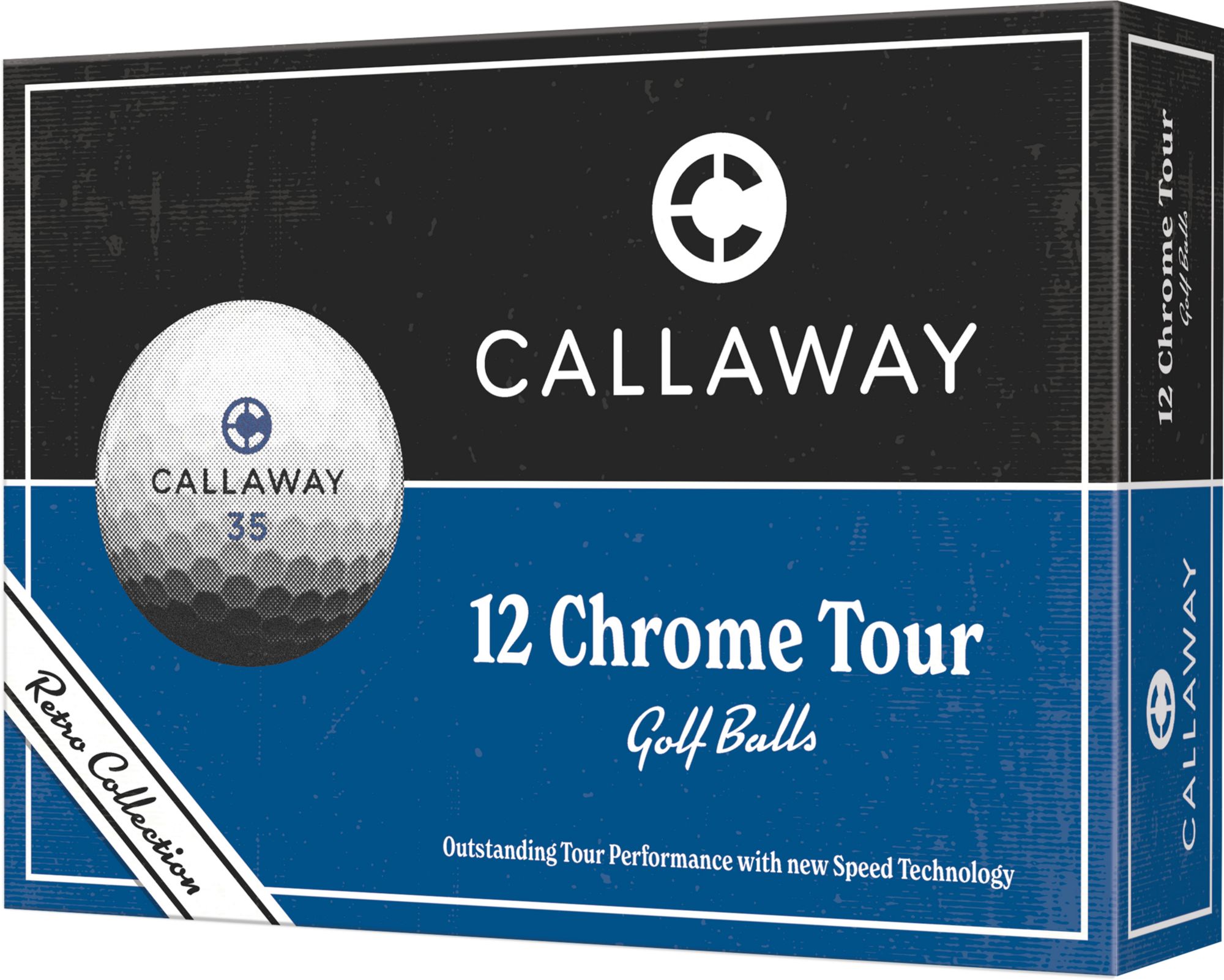 Callaway 2026 Chrome Tour Retro Collection Golf Balls | Dick's