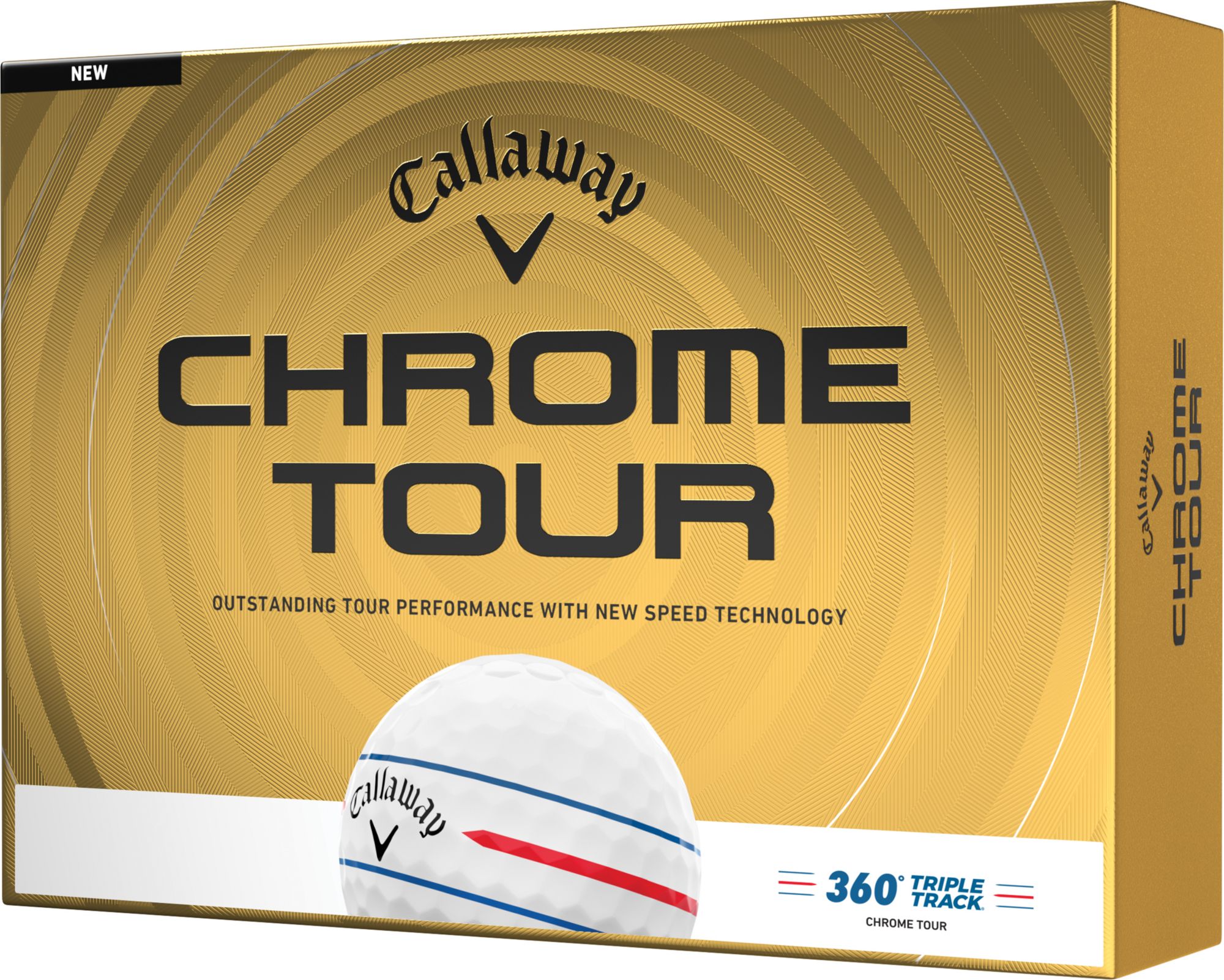 Callaway 2026 Chrome Tour 360 Triple Track Golf Balls | Dick's