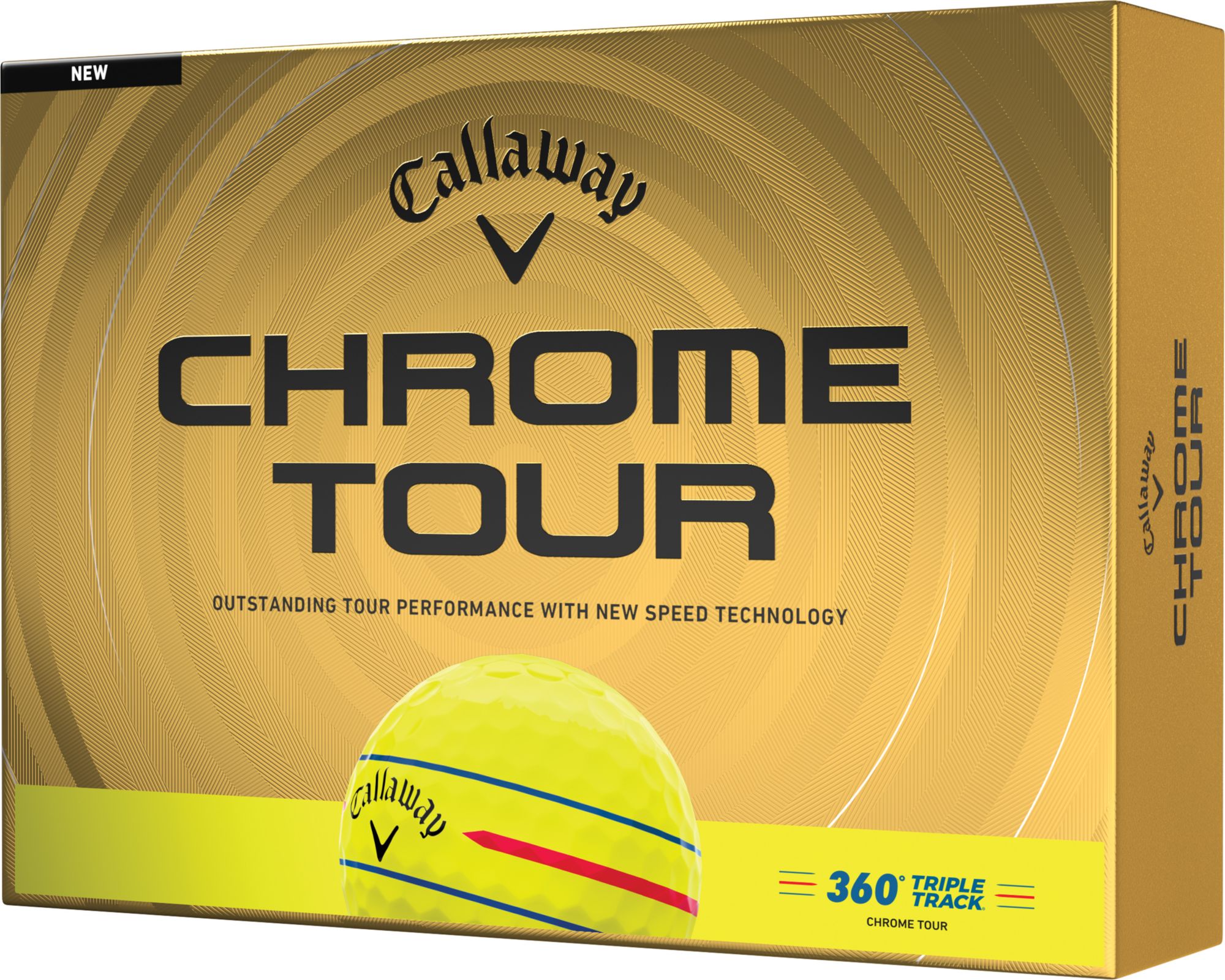 Callaway 2026 Chrome Tour 360 Triple Track Golf Balls | Dick's