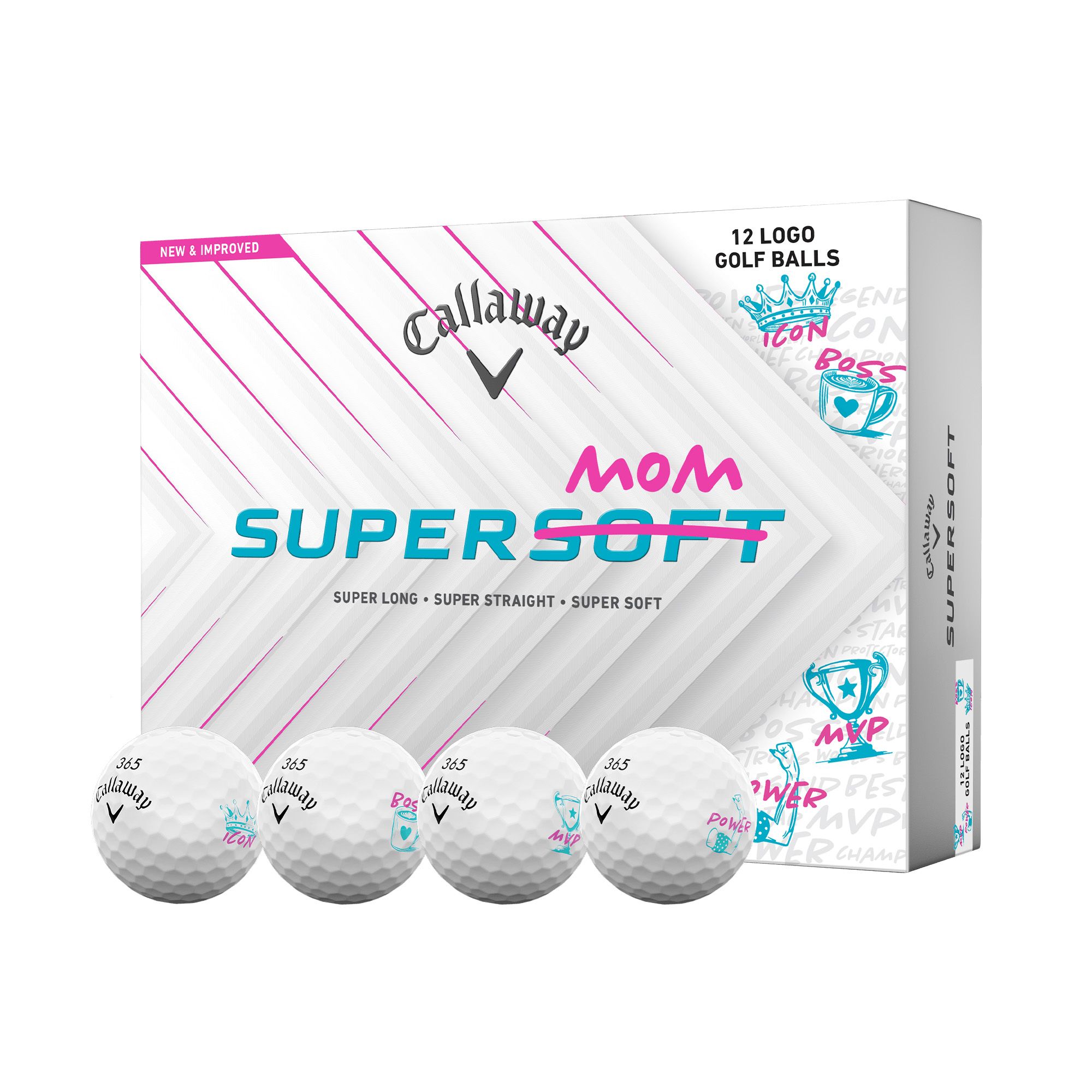 Callaway 2026 Supersoft Super Mom Golf Balls | Golf Galaxy