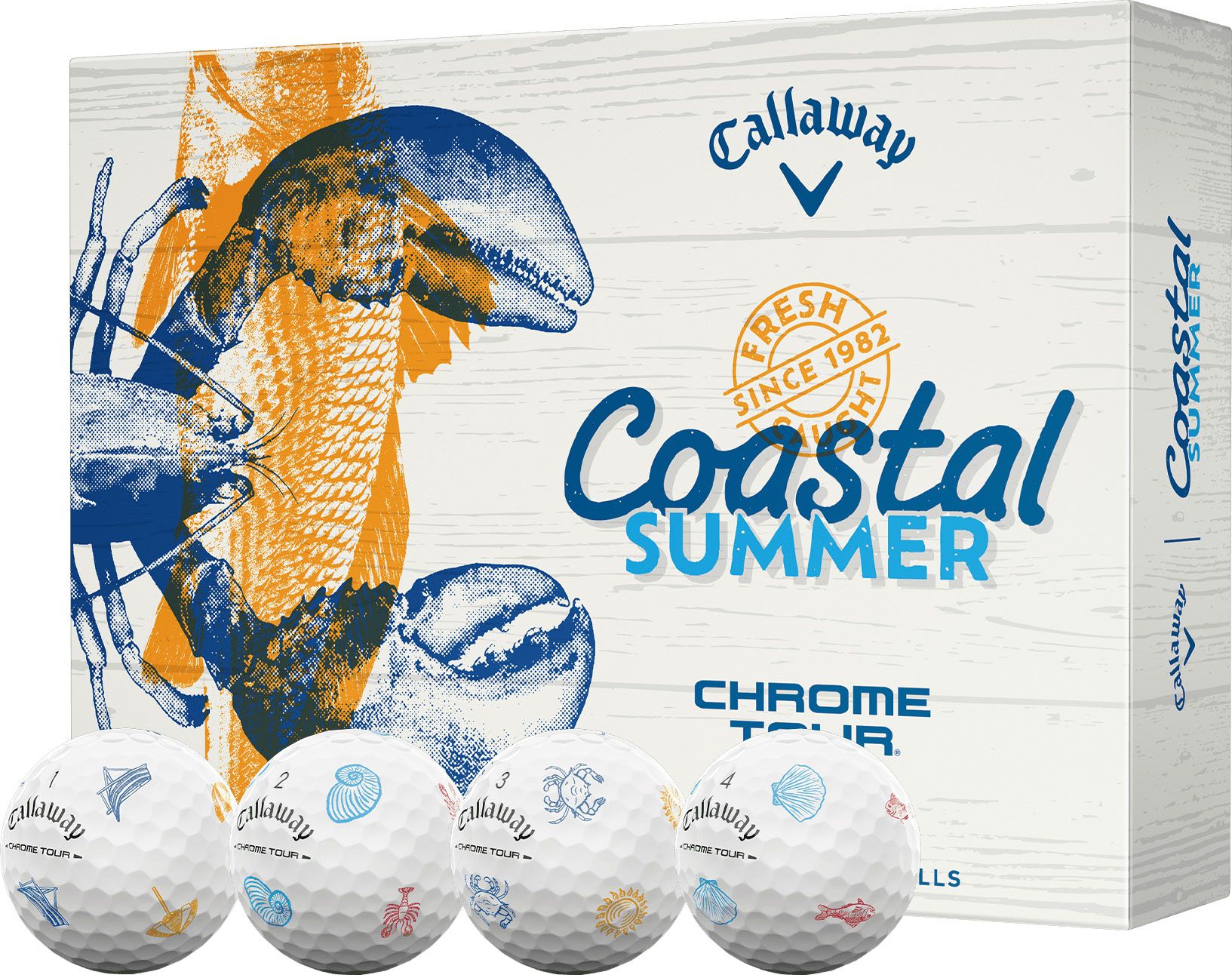 Callaway 2026 Chrome Tour Coastal Summer Golf Balls | Dick's