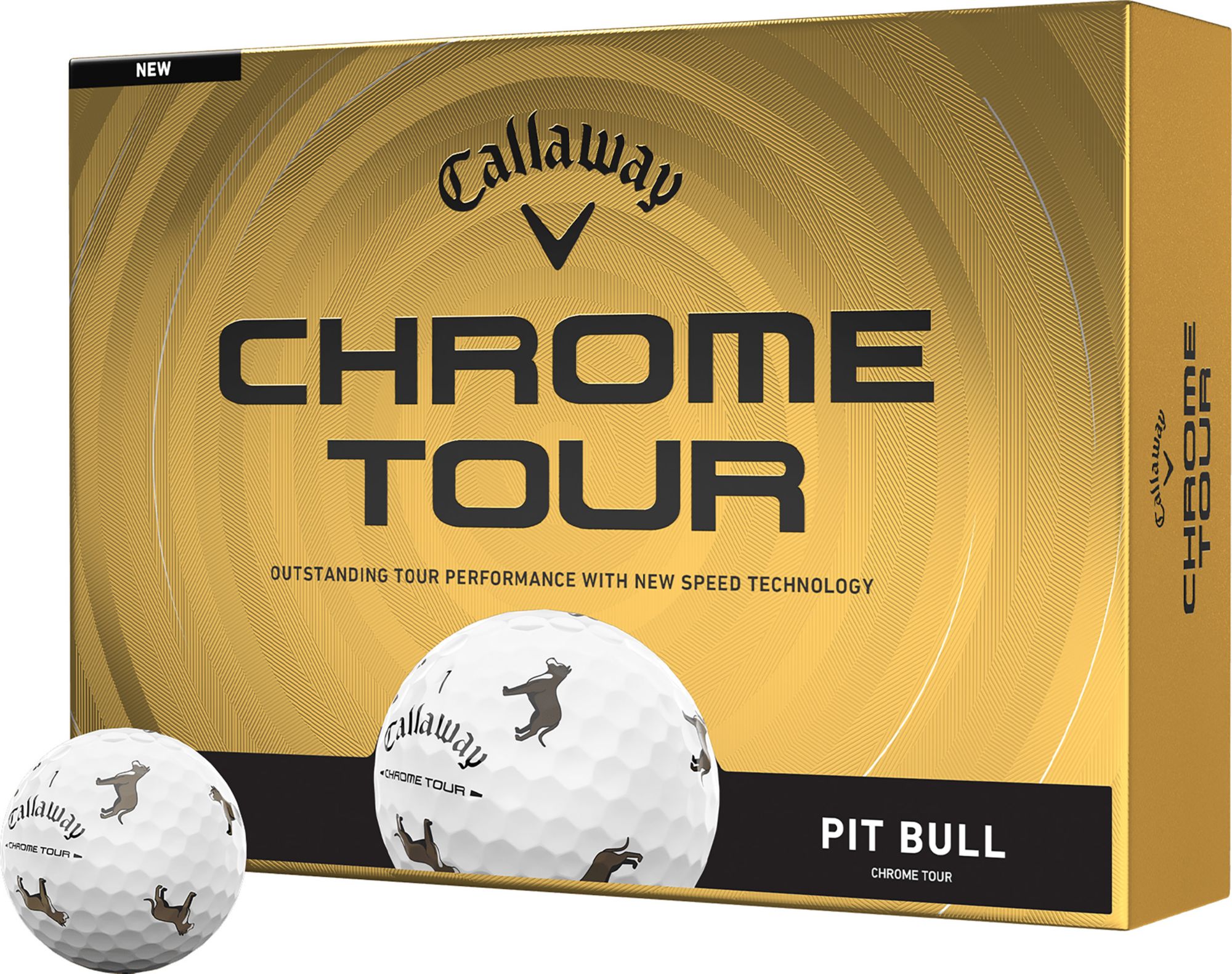 ゴルフボール★Callaway Callaway Chrome Tour Pit Bull Golf Balls | Dick's Sporting Goods