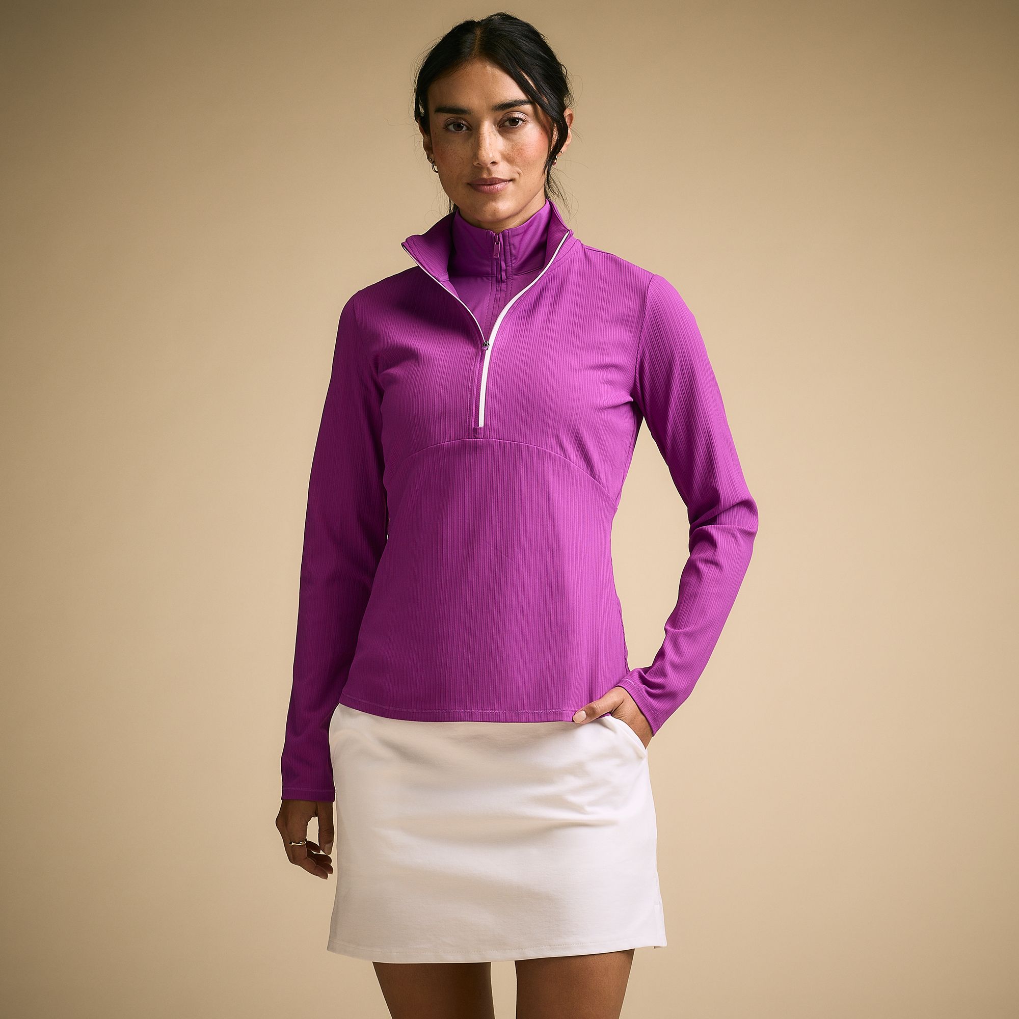 CALIA Women's Golf UV Textured 1/4 Zip | Dick's Sporting Goods