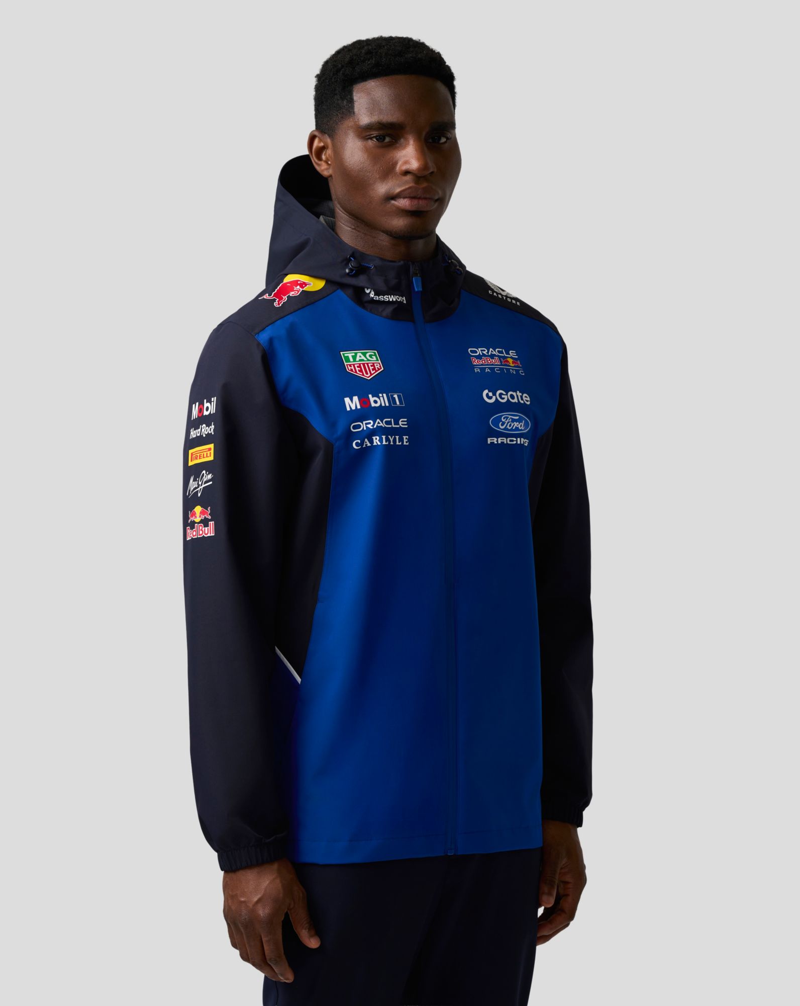 FOX RACING フード付きダウンジャケット　L ネイビー/レッド Castore Adult F1 Red Bull Racing Red Bull Racing Jacket | Dick's