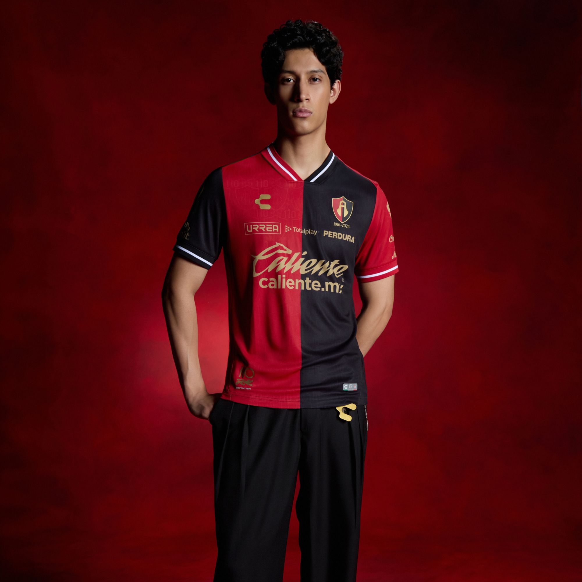 ARCHIVIO レッドシャツ サイズ48 Charly Adult Atlas FC 2026 Home Authentic Jersey | Dick's Sporting