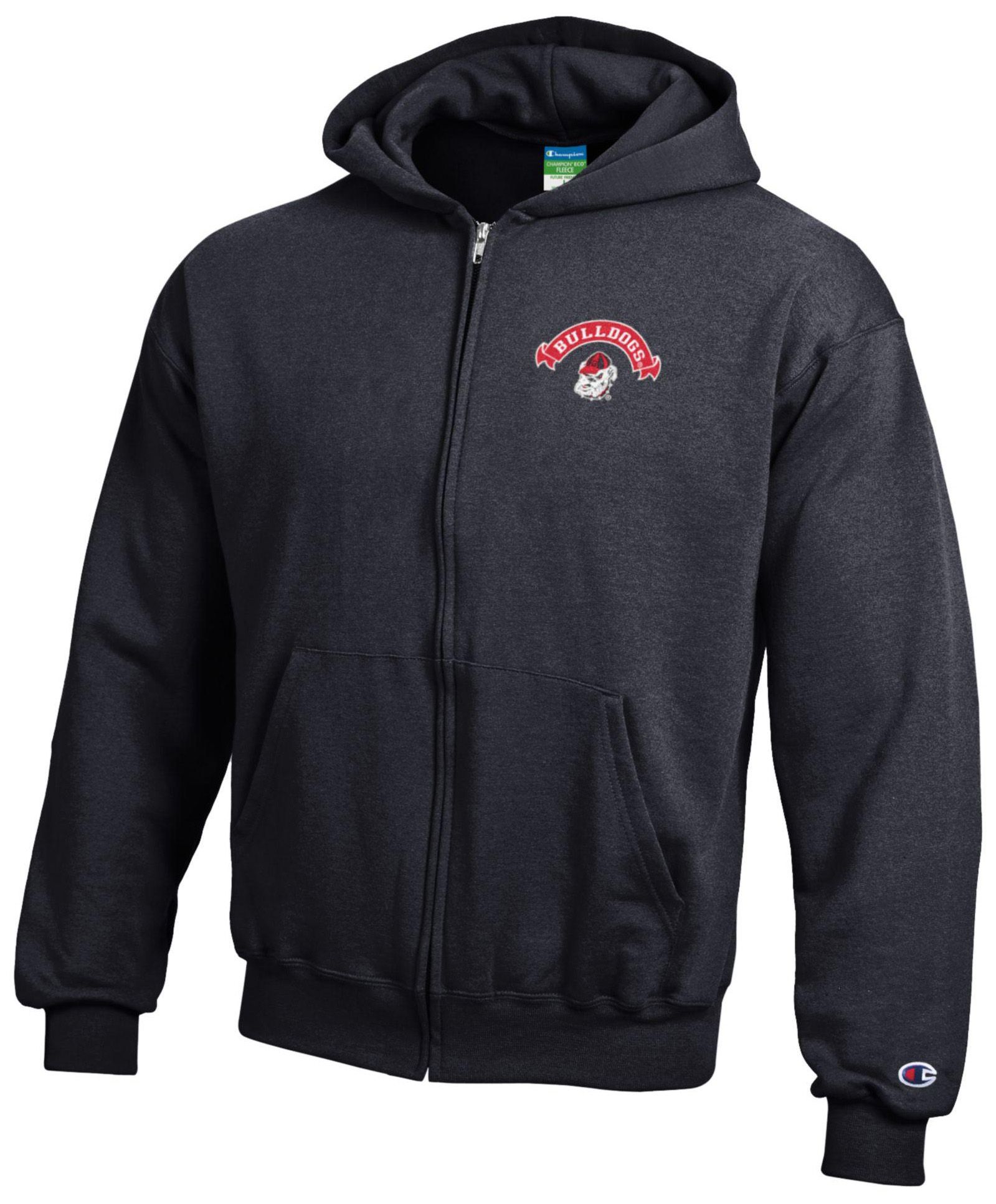 トップス CHAMPIONJOURNALSTANDARDHOLIDAYZIPHOODIE Champion Boys' Georgia Tech Yellow Jackets Powerblend Full-Zip