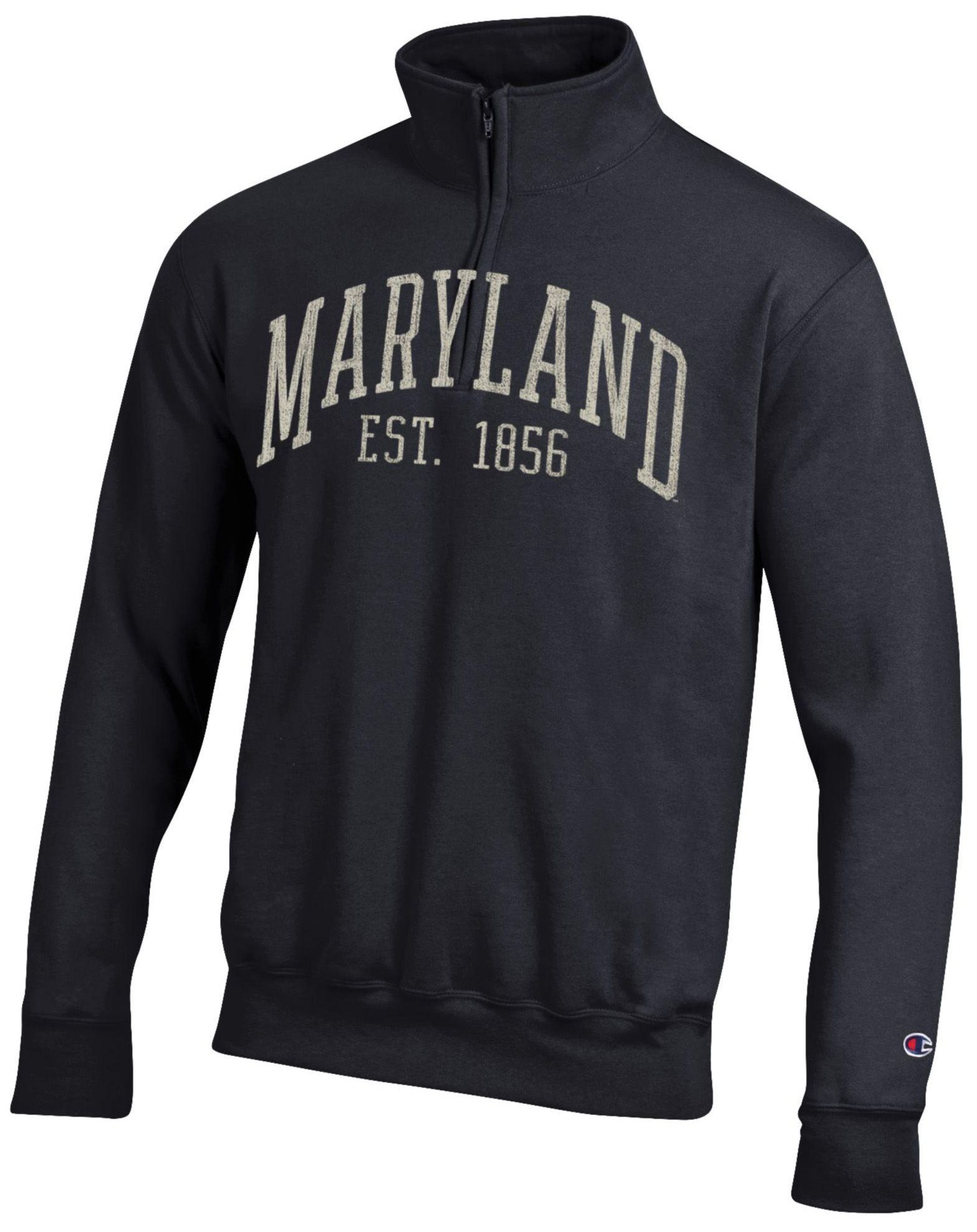 Champion Men's Maryland Terrapins Powerblend 1/4 Zip | Dick's