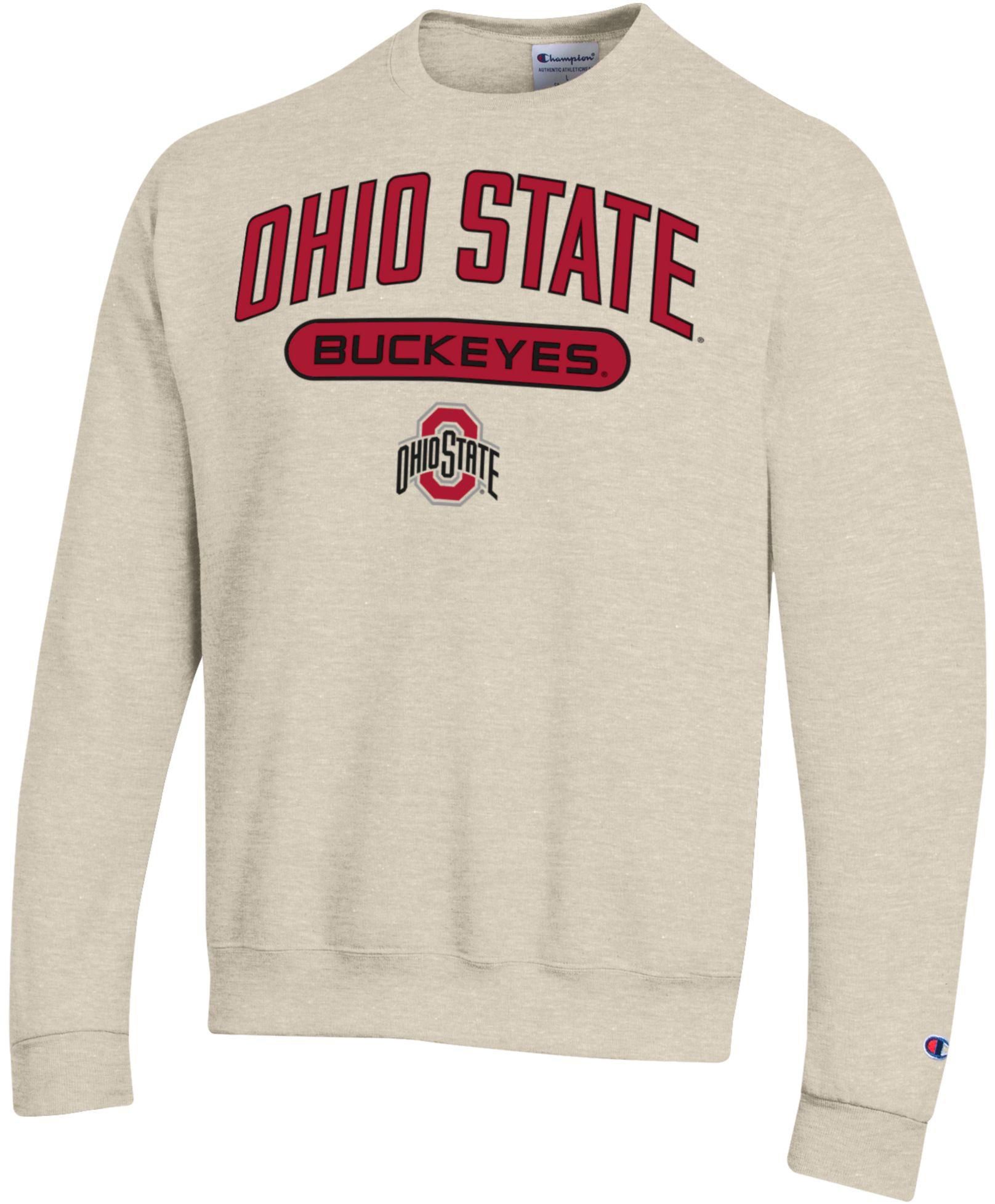 Champion Adult Ohio State Buckeyes Eco Powerblend Crewneck