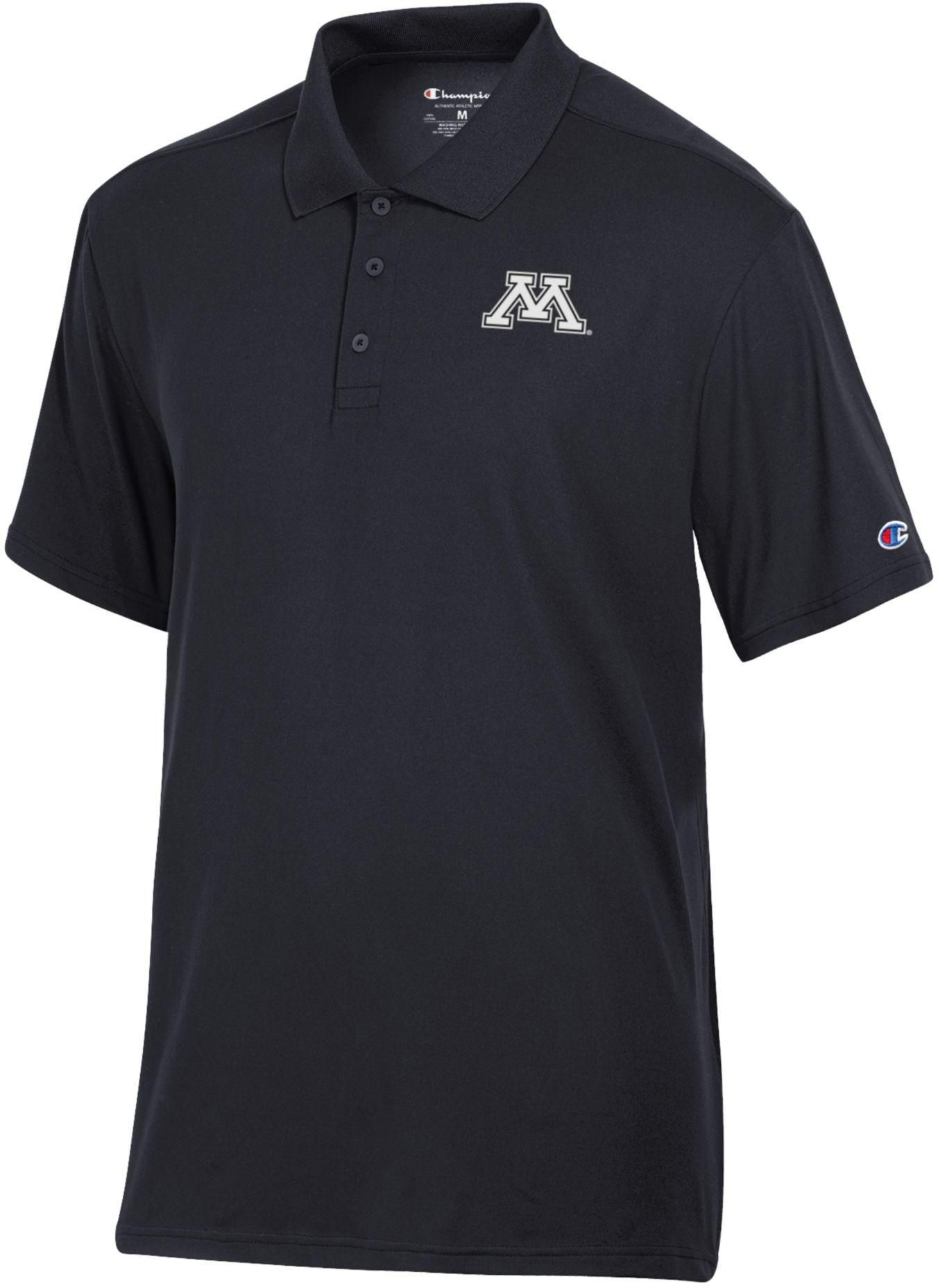 Champion Men's Minnesota Golden Gophers Black Polo | Dick's